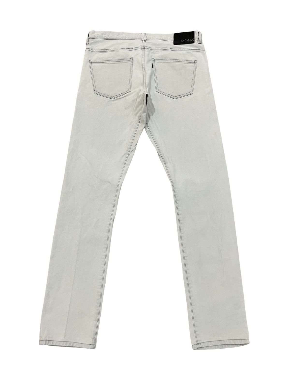 Lad Musician Lad Musician Faded Slim Fit Pants Grunge Kurt Cobain Style Size US 31 - 2 Thumbnail