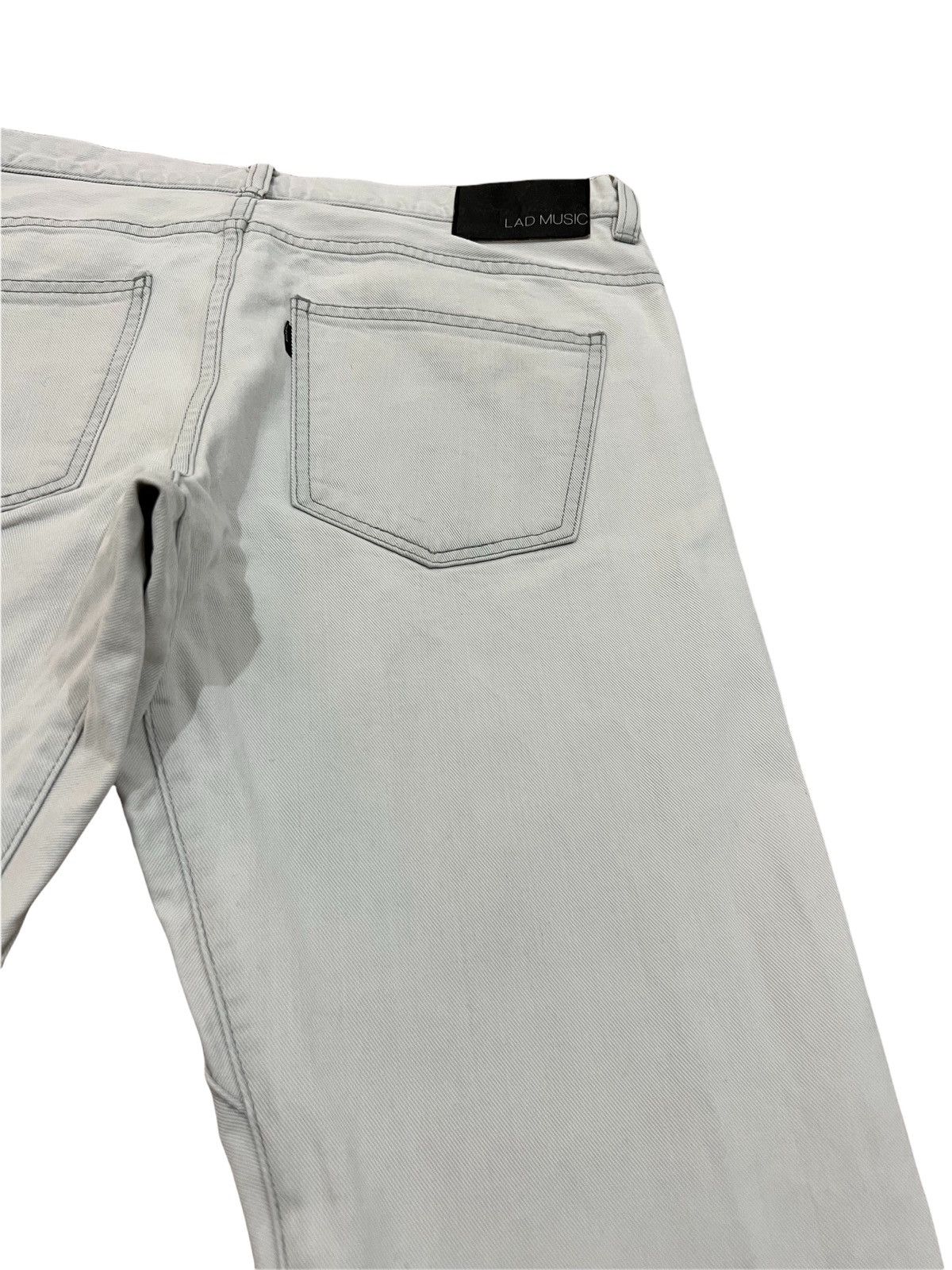 Lad Musician Lad Musician Faded Slim Fit Pants Grunge Kurt Cobain Style Size US 31 - 3 Thumbnail