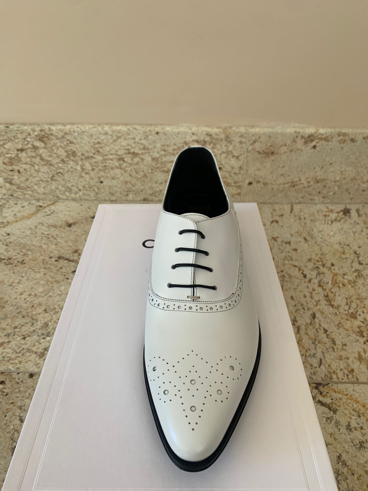 Celine Oxford 30 Low Top Boots Size US 9.5 / EU 42-43 - 5 Thumbnail