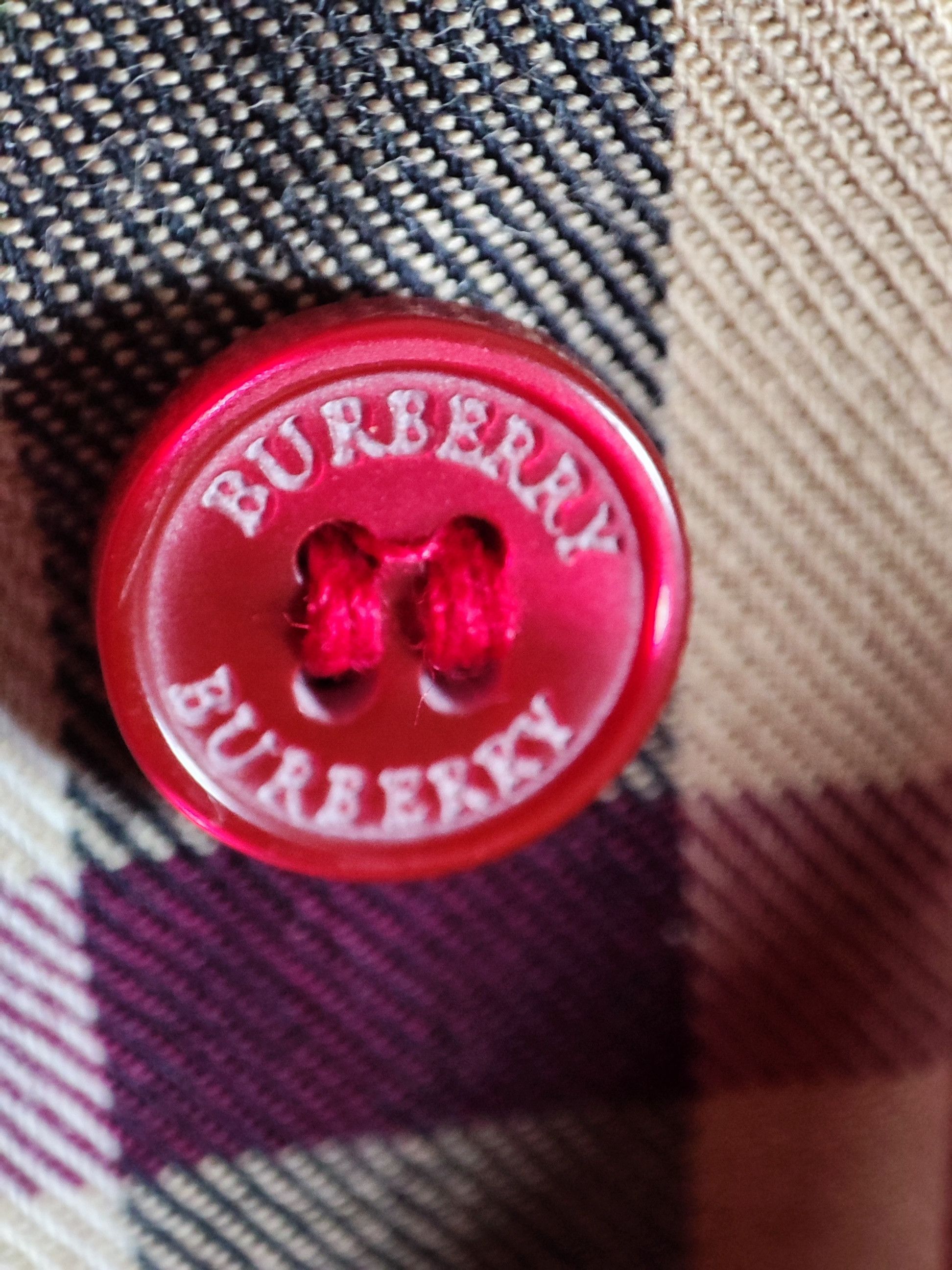 Burberry 🔥Burberry Polo Red🔥 Size US M / EU 48-50 / 2 - 8 Thumbnail