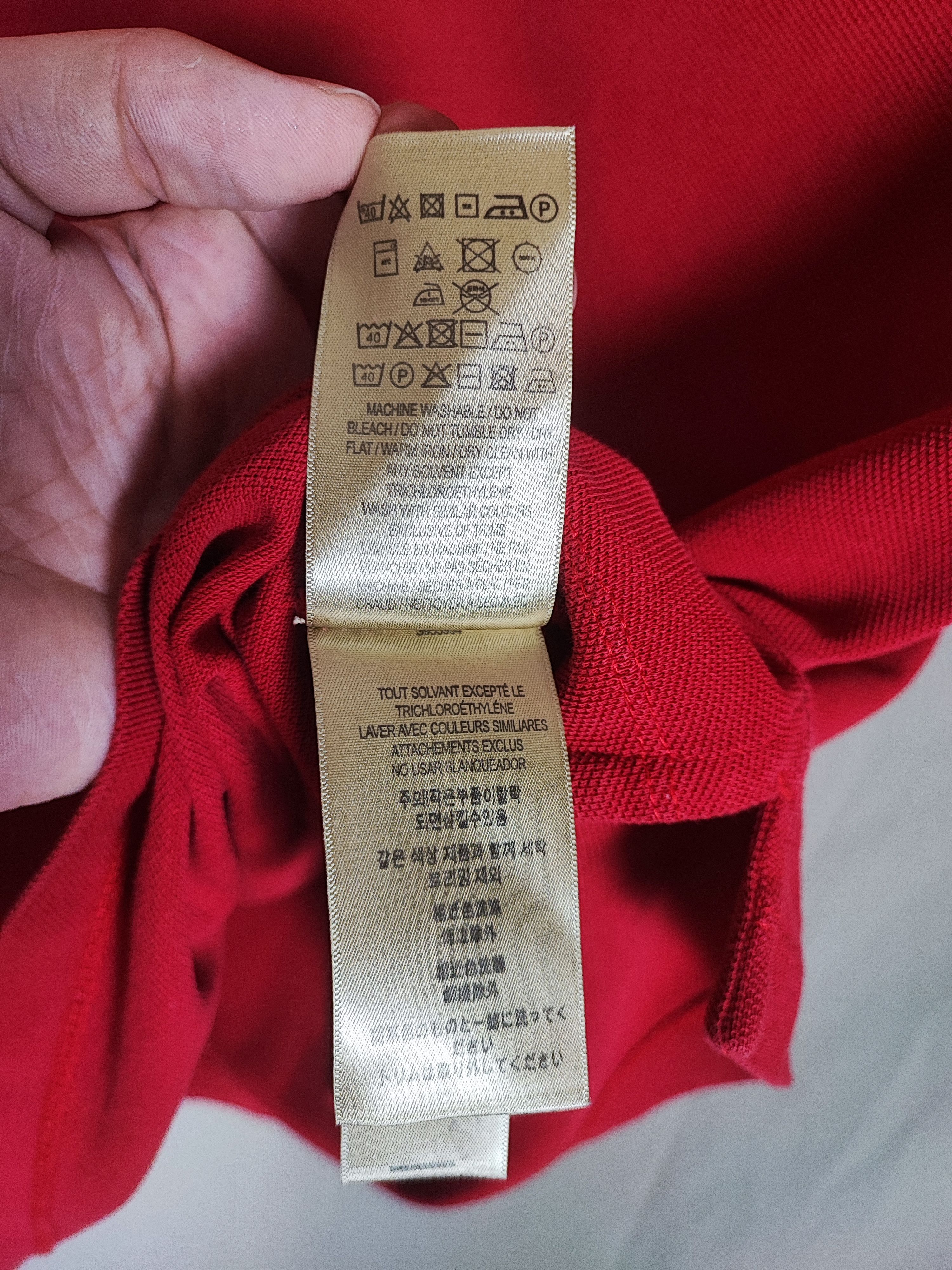 Burberry 🔥Burberry Polo Red🔥 Size US M / EU 48-50 / 2 - 11 Thumbnail