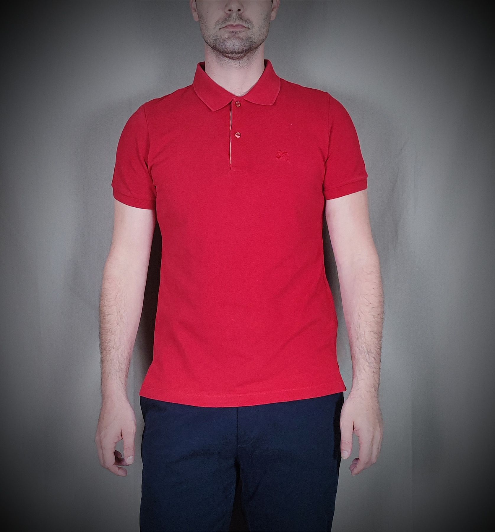 Burberry 🔥Burberry Polo Red🔥 Size US M / EU 48-50 / 2 - 5 Thumbnail