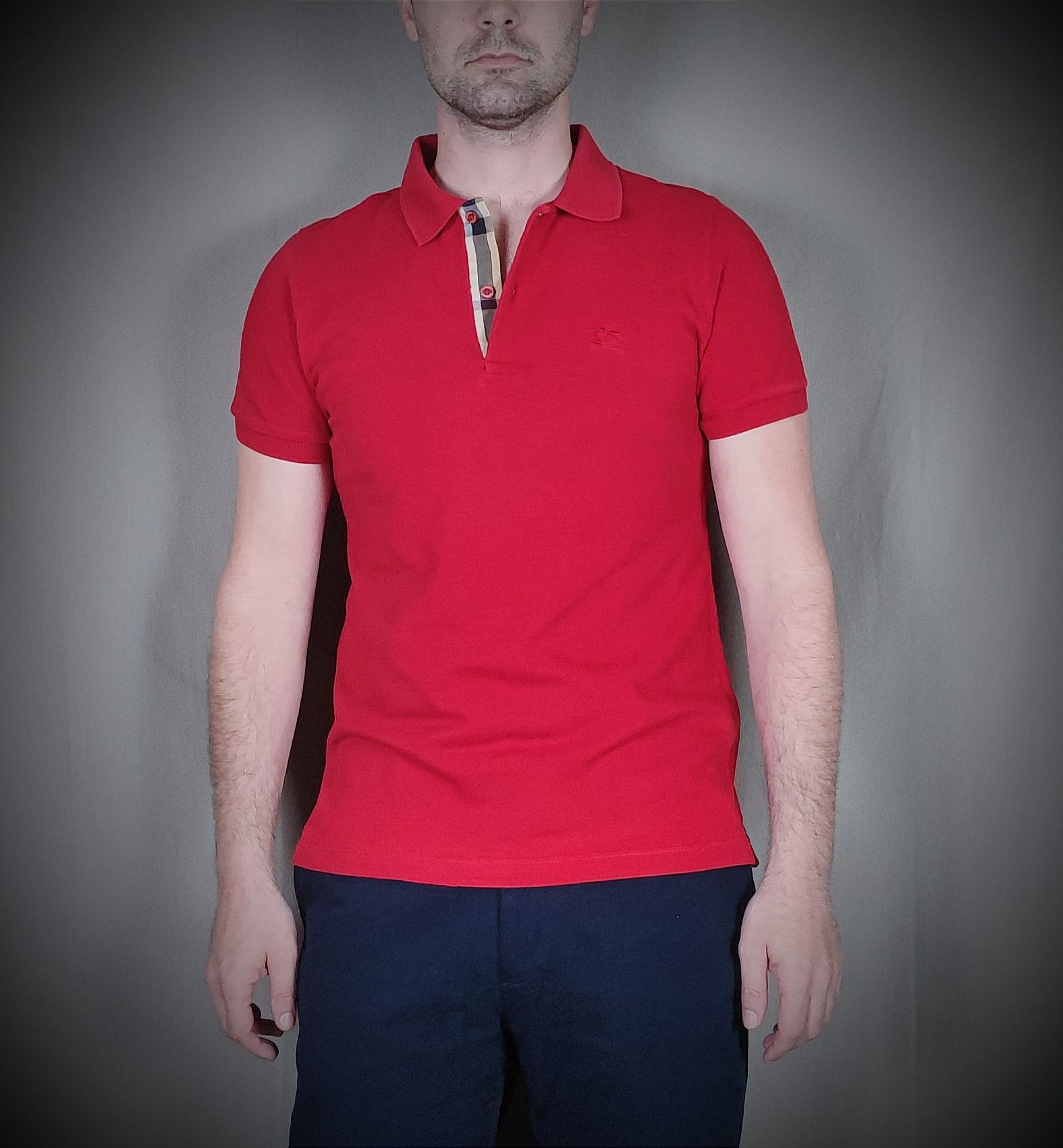 Burberry 🔥Burberry Polo Red🔥 Size US M / EU 48-50 / 2 - 4 Thumbnail
