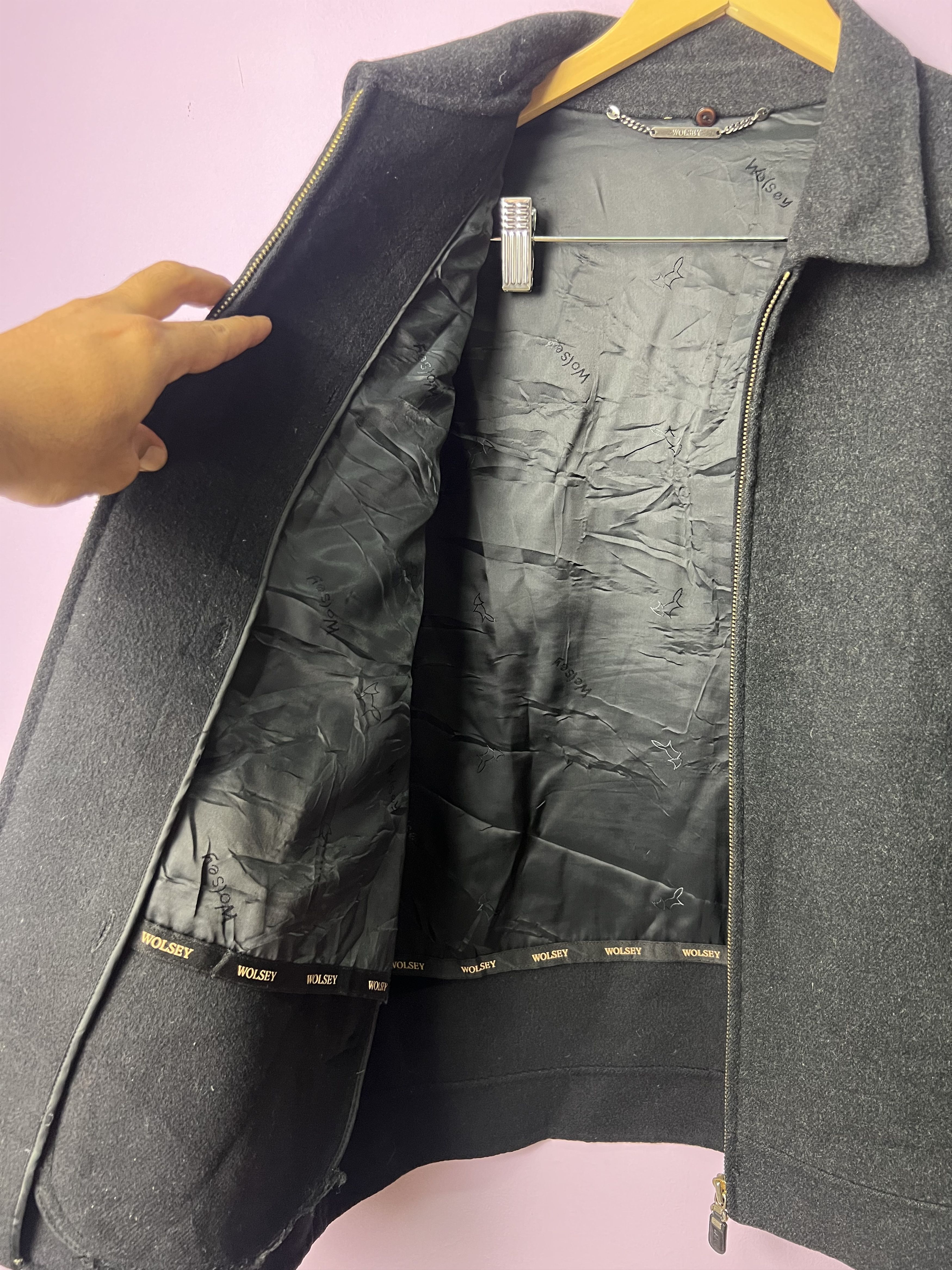 Wolsey 🔥Vintage Wolsey Chore Jackets Size US L / EU 52-54 / 3 - 12 Thumbnail