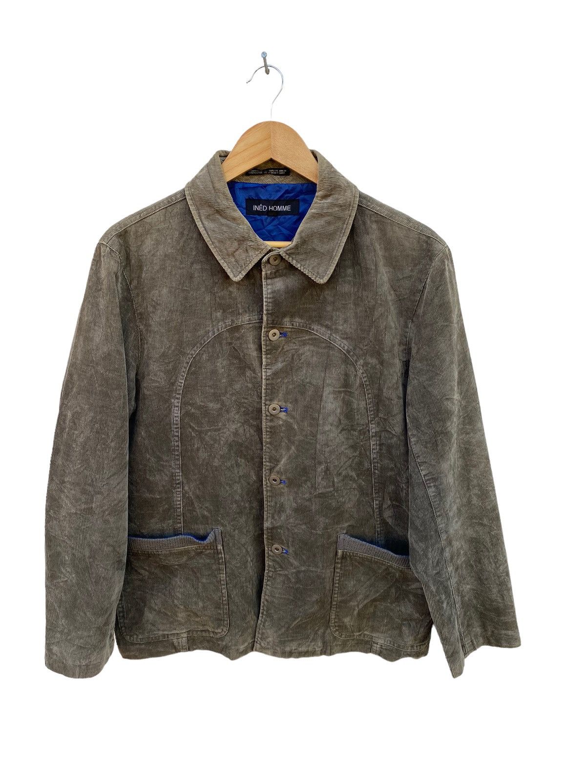 RARE GRAIL Ined Homme by Yohji Yamamoto coduroy jacket
