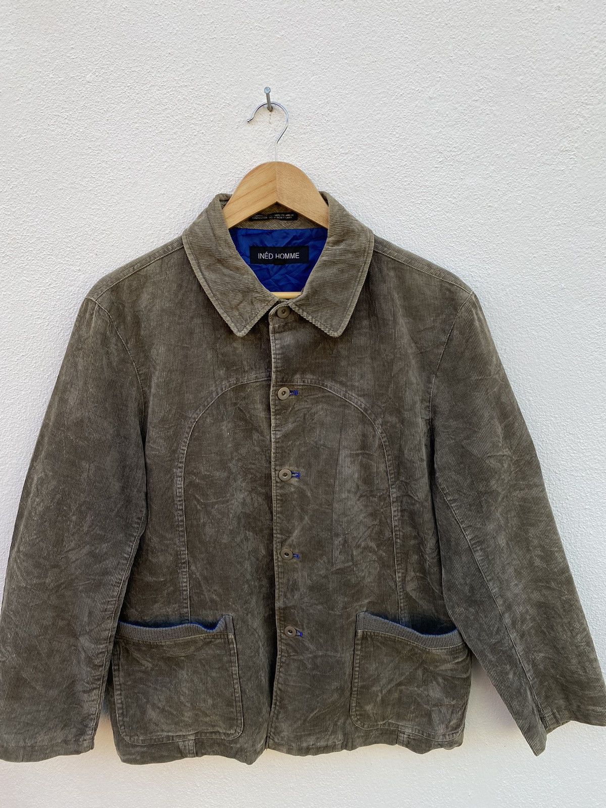 RARE GRAIL Ined Homme by Yohji Yamamoto coduroy jacket