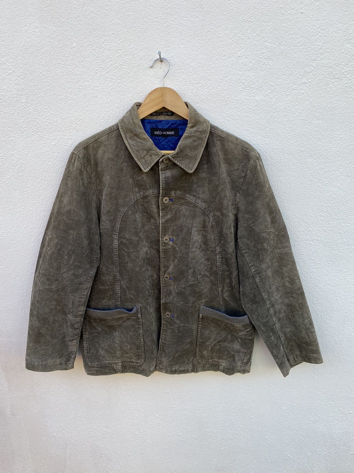 RARE GRAIL Ined Homme by Yohji Yamamoto coduroy jacket