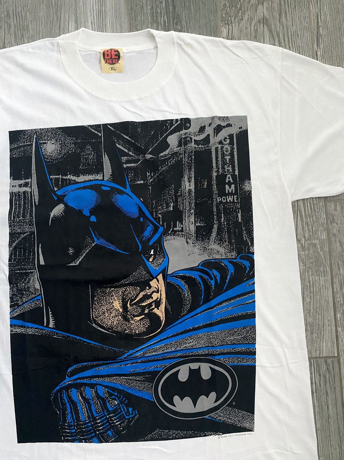 DC Comics Vintage 1992 Single Stitch Batman Vintage Art Comic Tee Size US XL / EU 56 / 4 - 3 Thumbnail