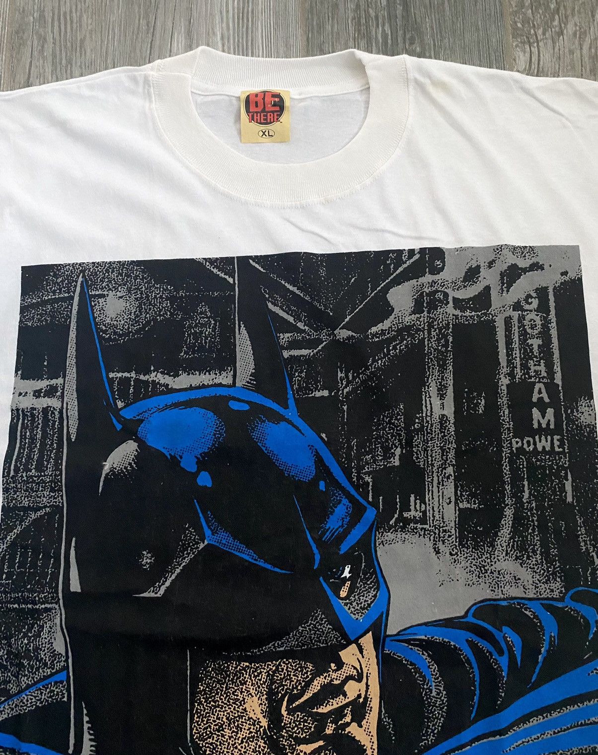 DC Comics Vintage 1992 Single Stitch Batman Vintage Art Comic Tee Size US XL / EU 56 / 4 - 4 Thumbnail