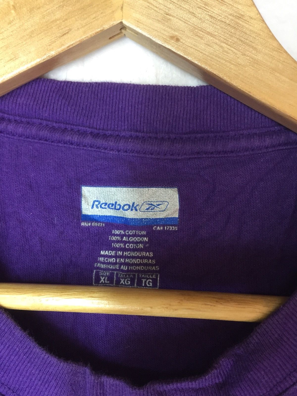 NBA Rare Lakers By Reebok Nba Tee /31 Size US XL / EU 56 / 4 - 3 Thumbnail
