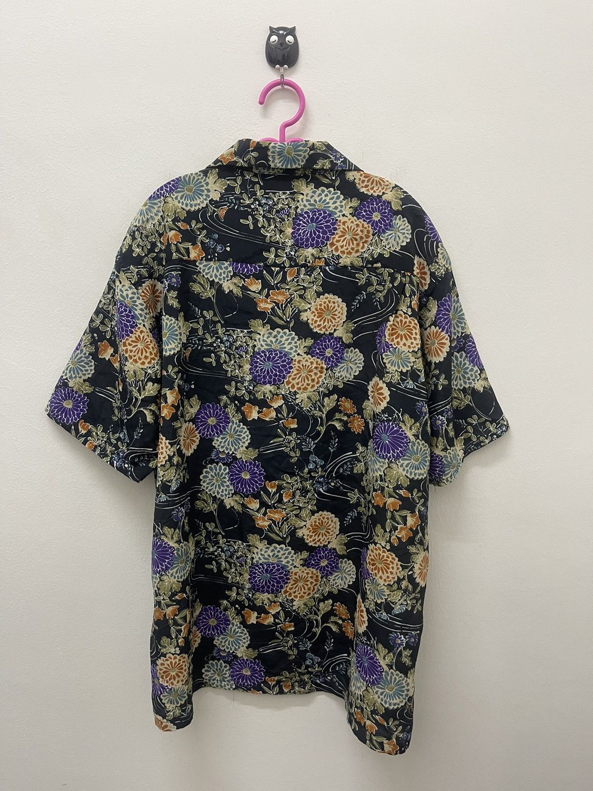Stevenson Overall Co. Rare Vintage STEVENSON Floral Full All Over Single Pocket Size US L / EU 52-54 / 3 - 5 Thumbnail