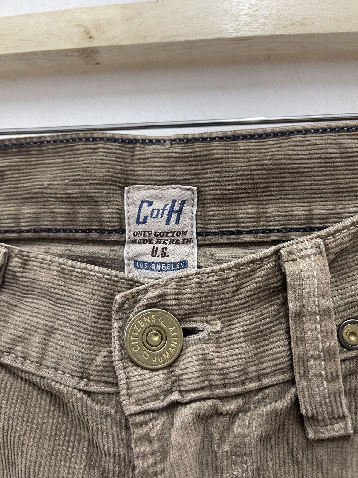 Citizens Of Humanity Rare CITIZENS OF HUMANITY by Jerome Dahan COFH Corduroy Size US 28 / EU 44 - 5 Thumbnail