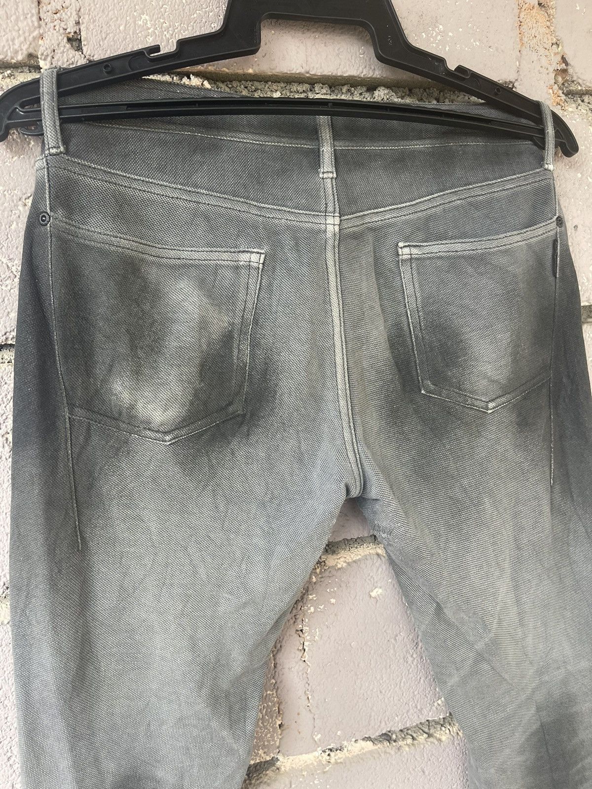 Black Barrett Rare BLACK BARRETT BY Neil Barrett Distressed Denim Jeans Size US 31 - 3 Thumbnail