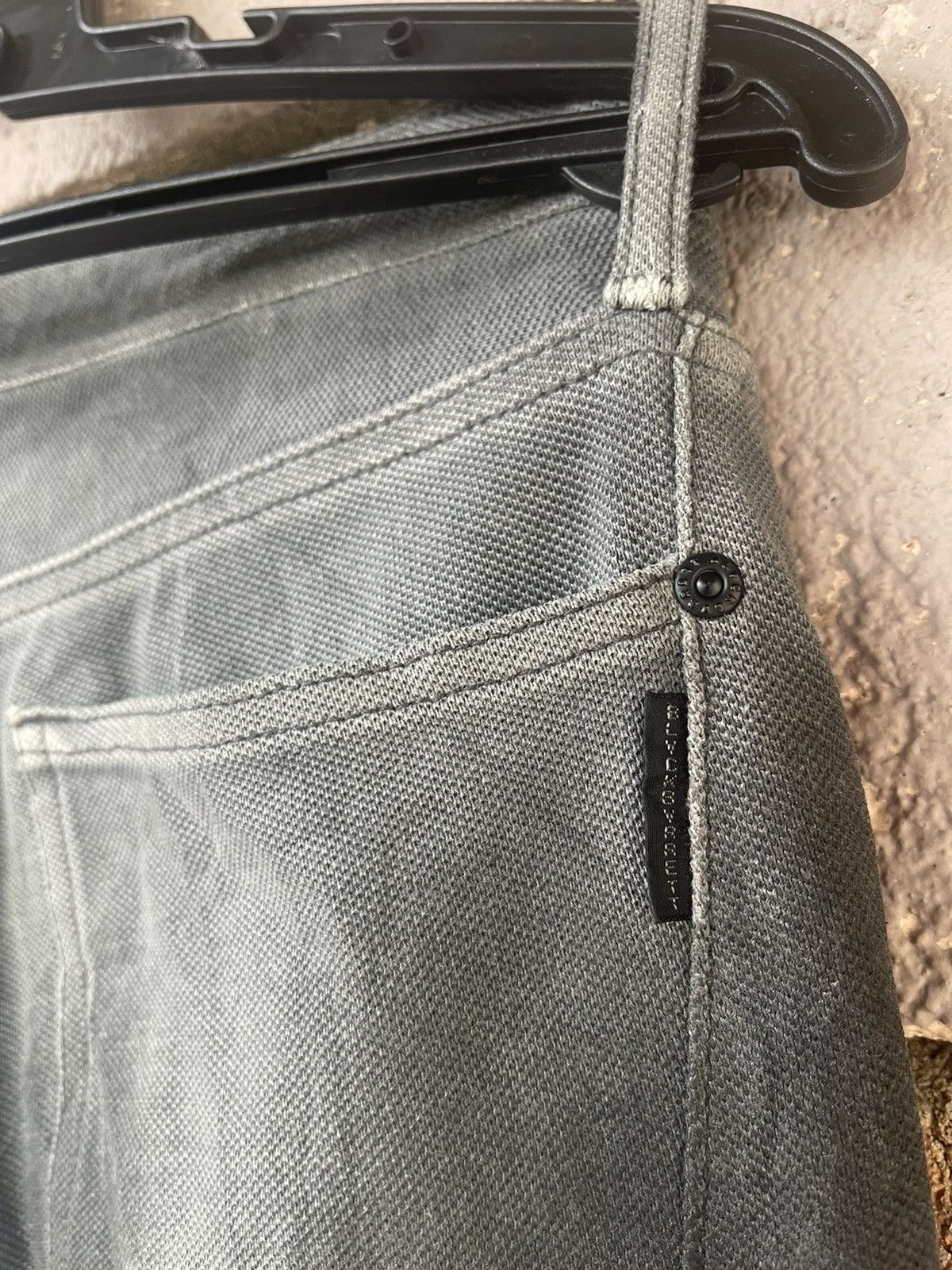 Black Barrett Rare BLACK BARRETT BY Neil Barrett Distressed Denim Jeans Size US 31 - 6 Thumbnail