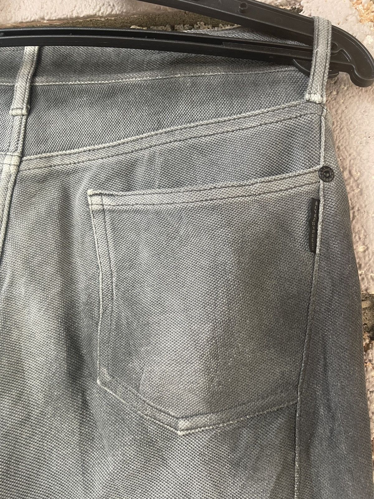 Black Barrett Rare BLACK BARRETT BY Neil Barrett Distressed Denim Jeans Size US 31 - 5 Thumbnail