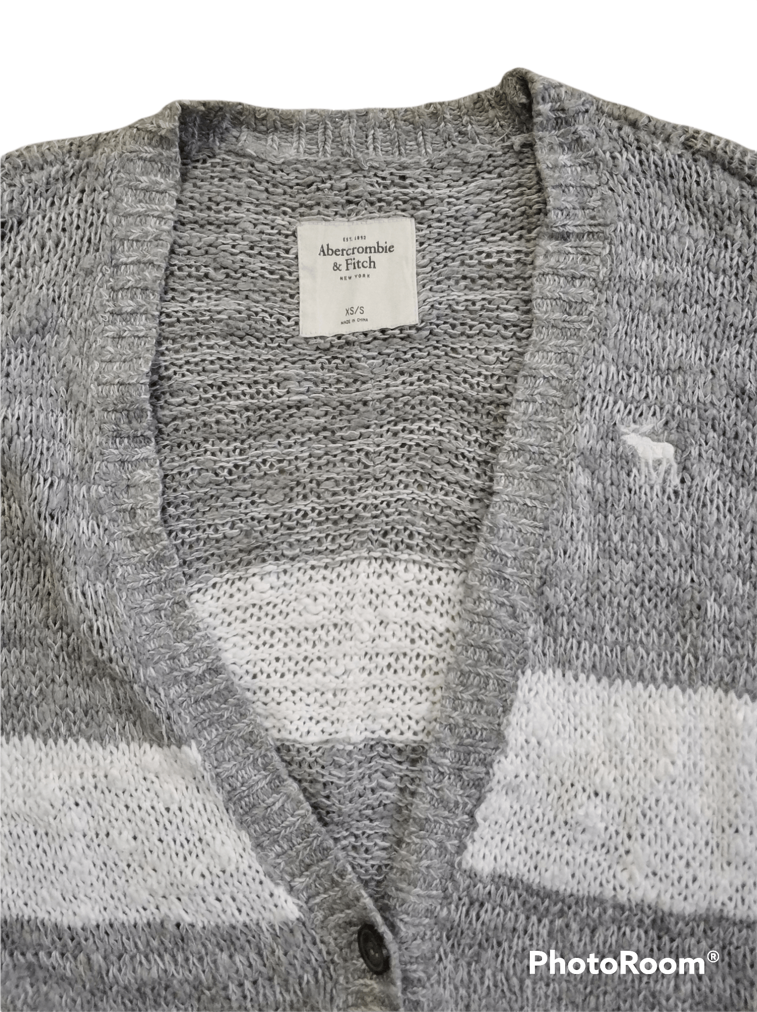 Abercrombie & Fitch 🔥Abercrombie Cable Knit Mohair Cardigan Size M / US 6-8 / IT 42-44 - 7 Thumbnail