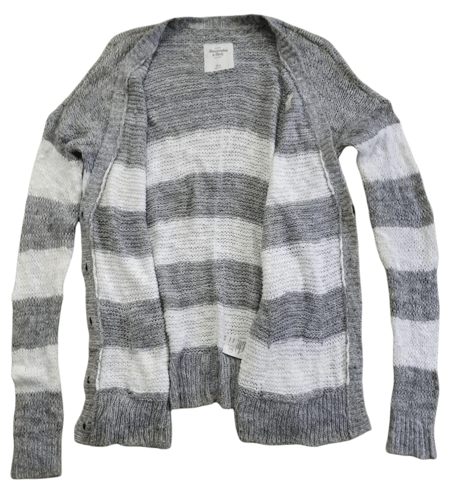Abercrombie & Fitch 🔥Abercrombie Cable Knit Mohair Cardigan Size M / US 6-8 / IT 42-44 - 2 Thumbnail