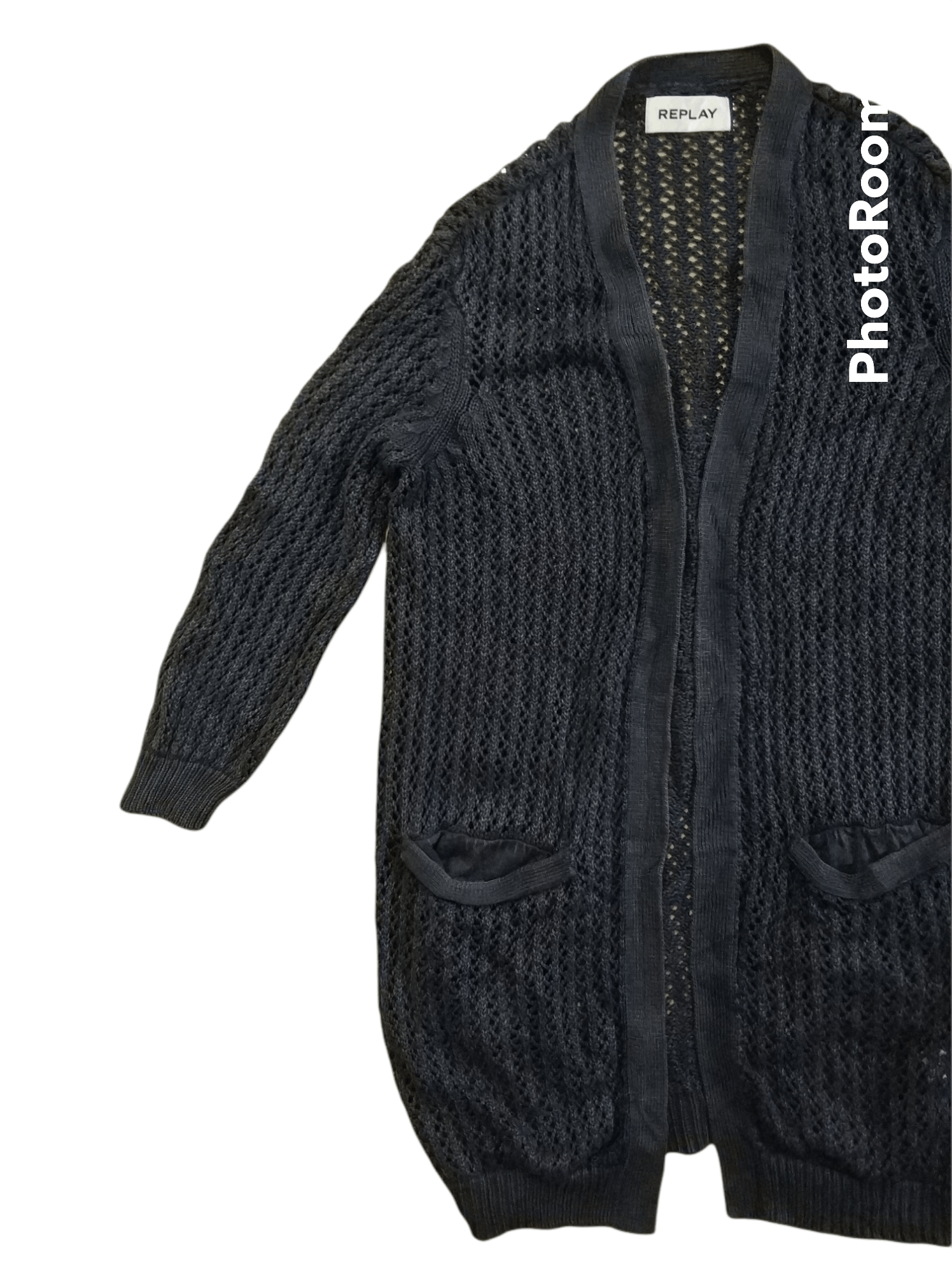 Replay 🔥Replay Cable Knit Long Cardigan Size US S / EU 44-46 / 1 - 4 Thumbnail