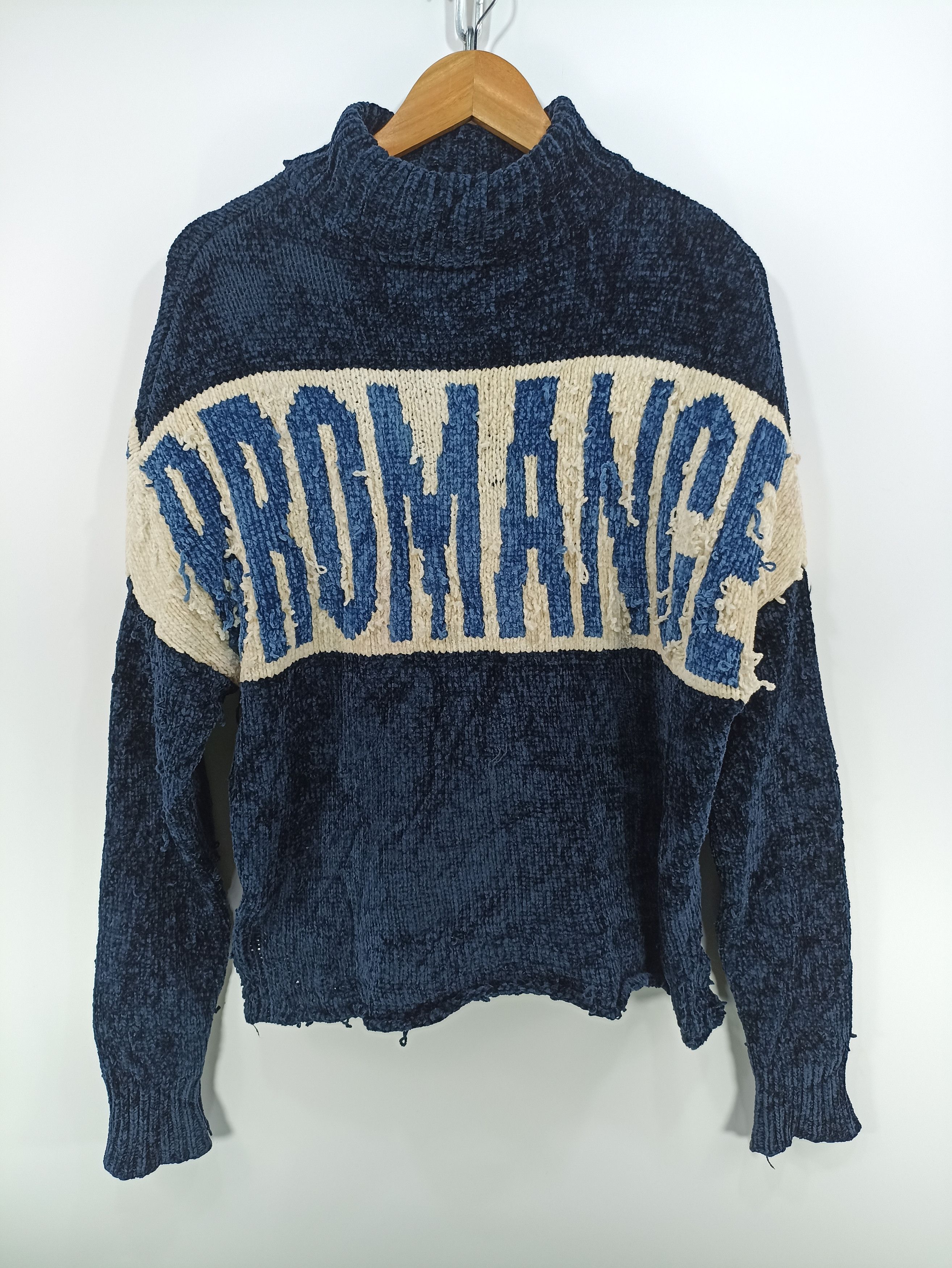 Japanese Brand × Other Distressed Sweater Nice Design Logo Size US M / EU 48-50 / 2 - 1 Thumbnail