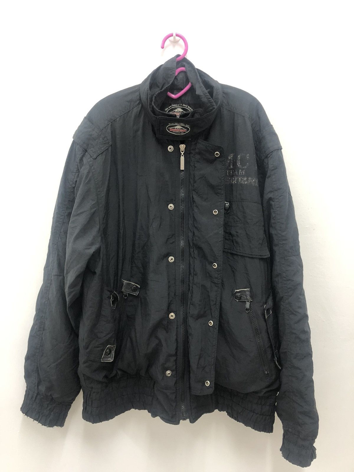 Sports Specialties Vintage KUSHITANI IMCR Racing Equipment Double Zip Jacket Size US L / EU 52-54 / 3 - 7 Thumbnail