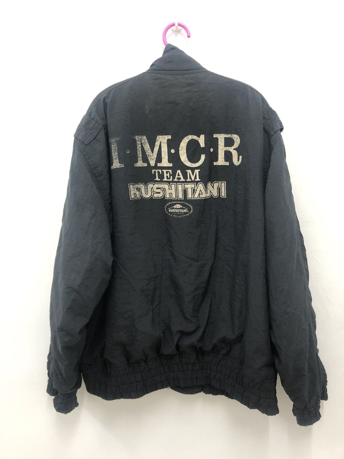 Sports Specialties Vintage KUSHITANI IMCR Racing Equipment Double Zip Jacket Size US L / EU 52-54 / 3 - 1 Thumbnail