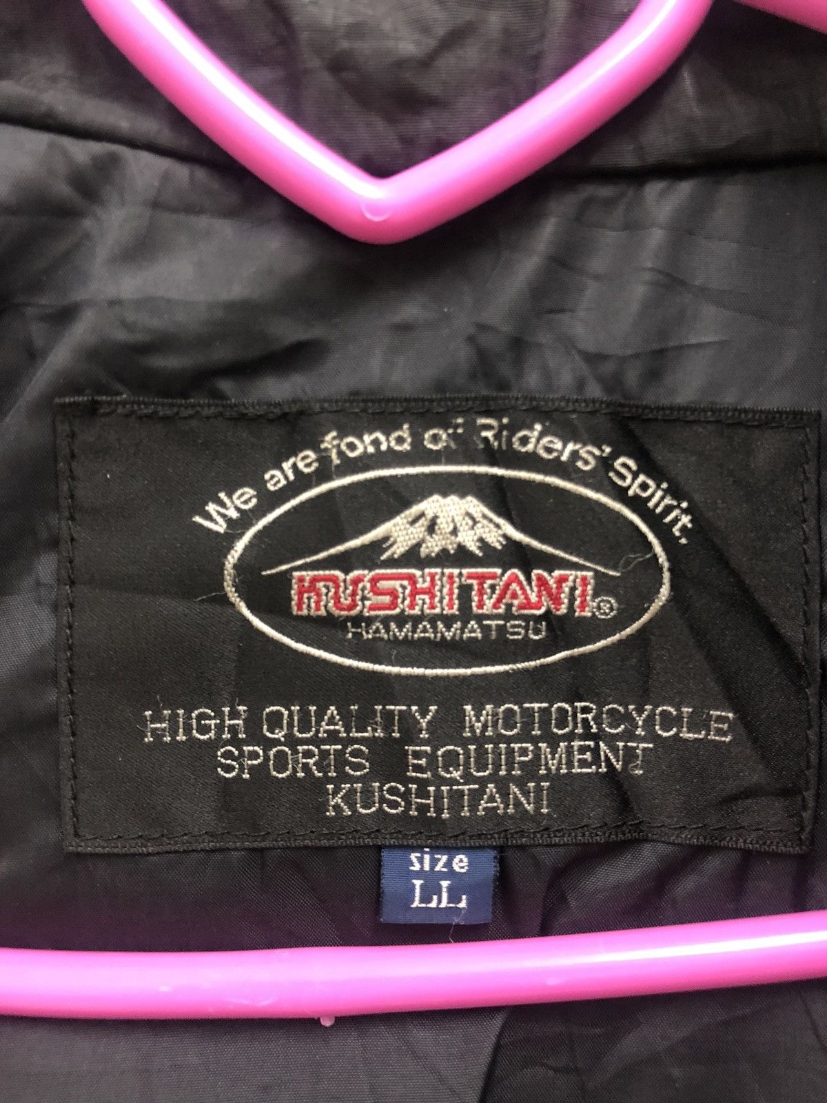 Sports Specialties Vintage KUSHITANI IMCR Racing Equipment Double Zip Jacket Size US L / EU 52-54 / 3 - 9 Thumbnail