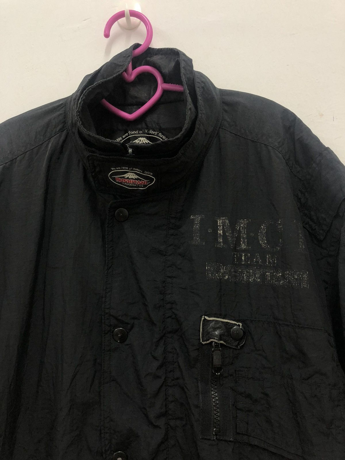 Sports Specialties Vintage KUSHITANI IMCR Racing Equipment Double Zip Jacket Size US L / EU 52-54 / 3 - 4 Thumbnail