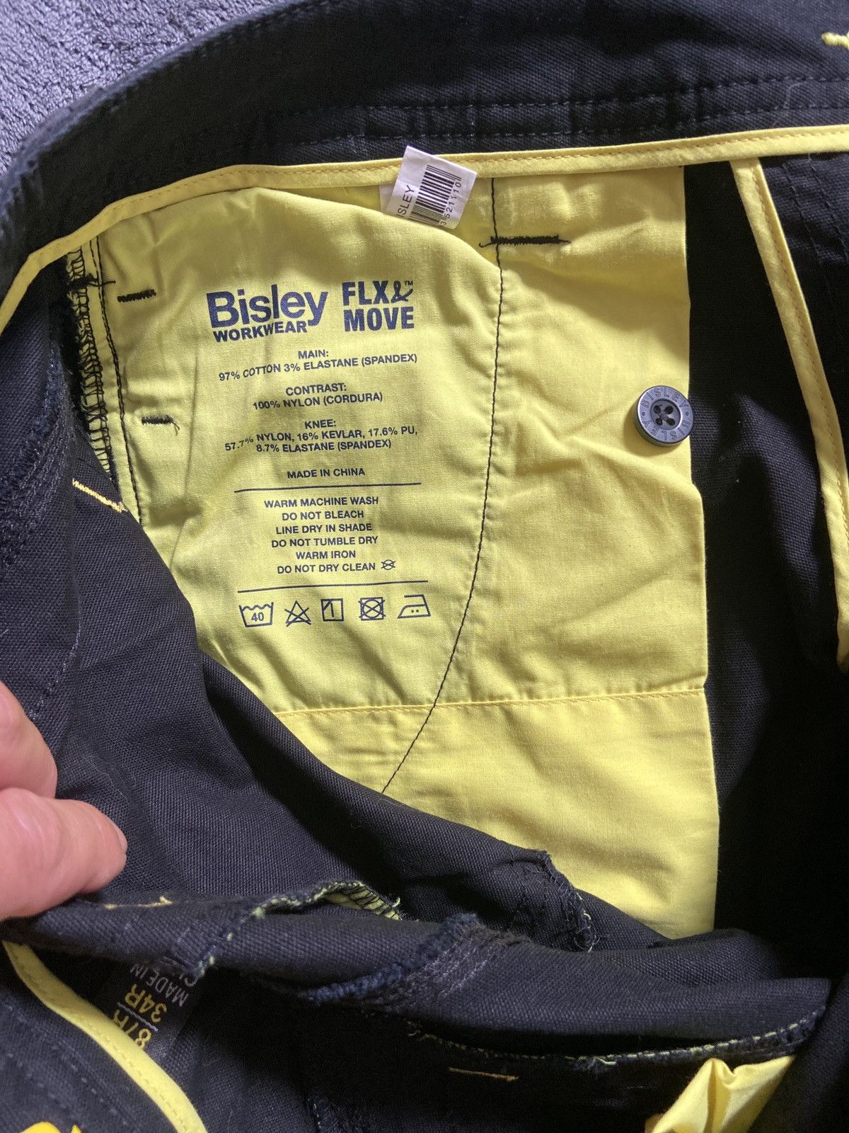 Japanese Brand Bisley Workwear FLX and MOVE Size US 34 / EU 50 - 10 Thumbnail