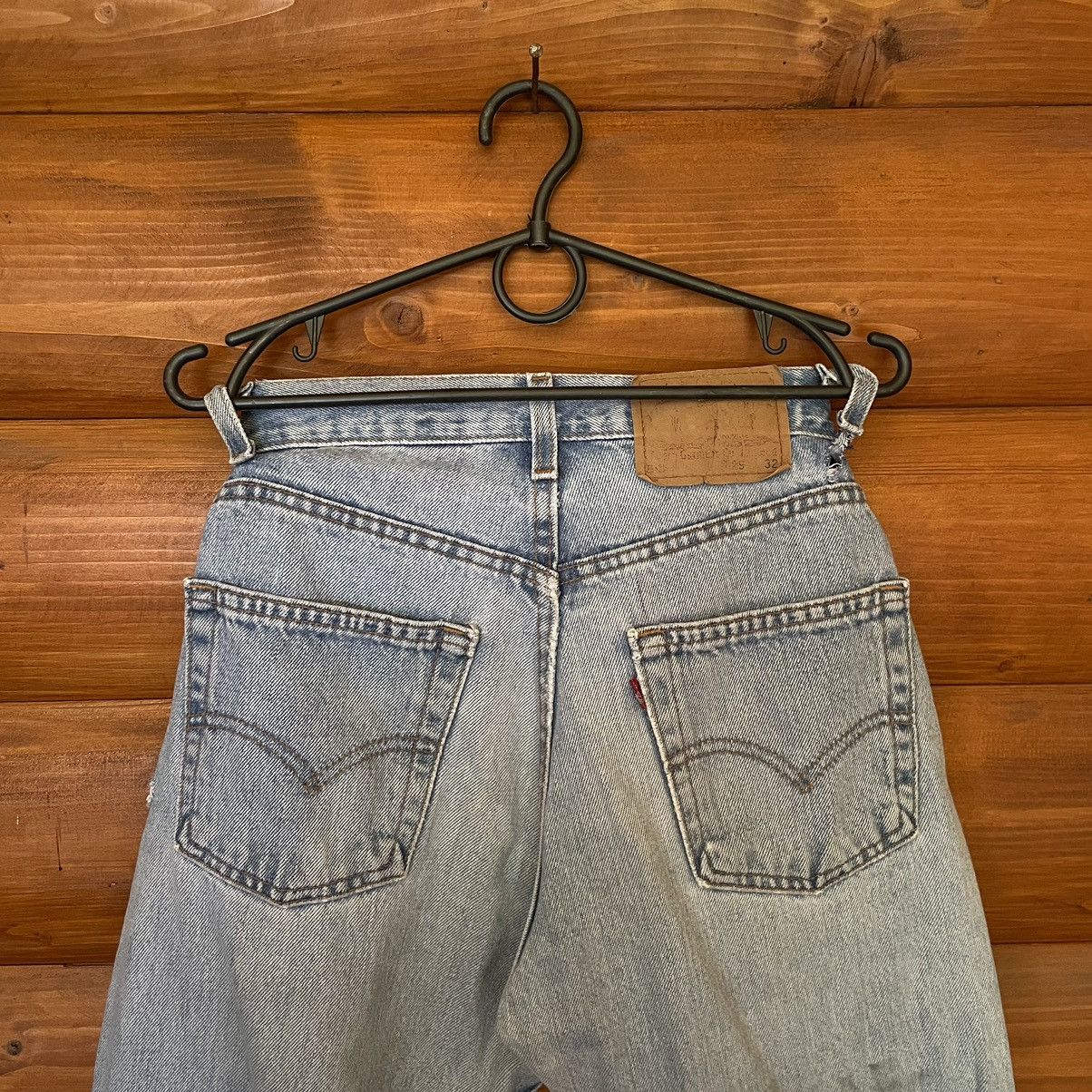 Levi's Vintage 00’s Levi’s 505 Distressed Breeches Size US 29 - 14 Thumbnail