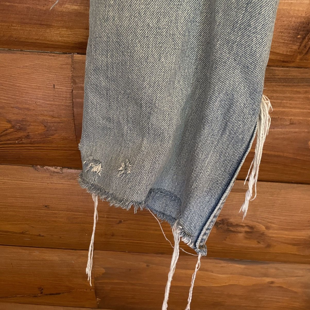Levi's Vintage 00’s Levi’s 505 Distressed Breeches Size US 29 - 18 Thumbnail