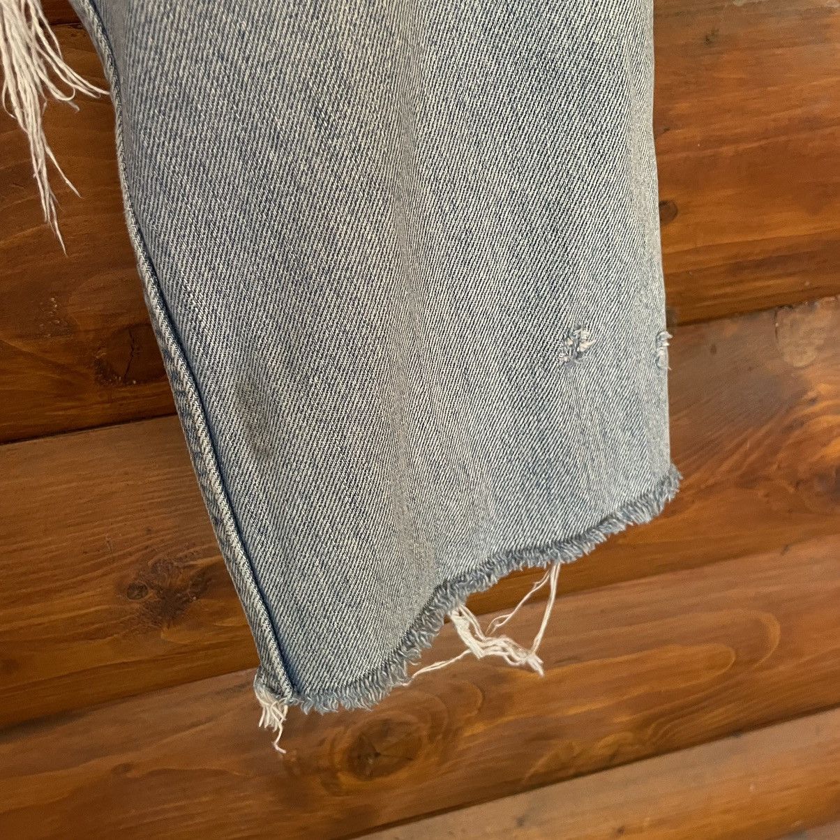 Levi's Vintage 00’s Levi’s 505 Distressed Breeches Size US 29 - 19 Thumbnail