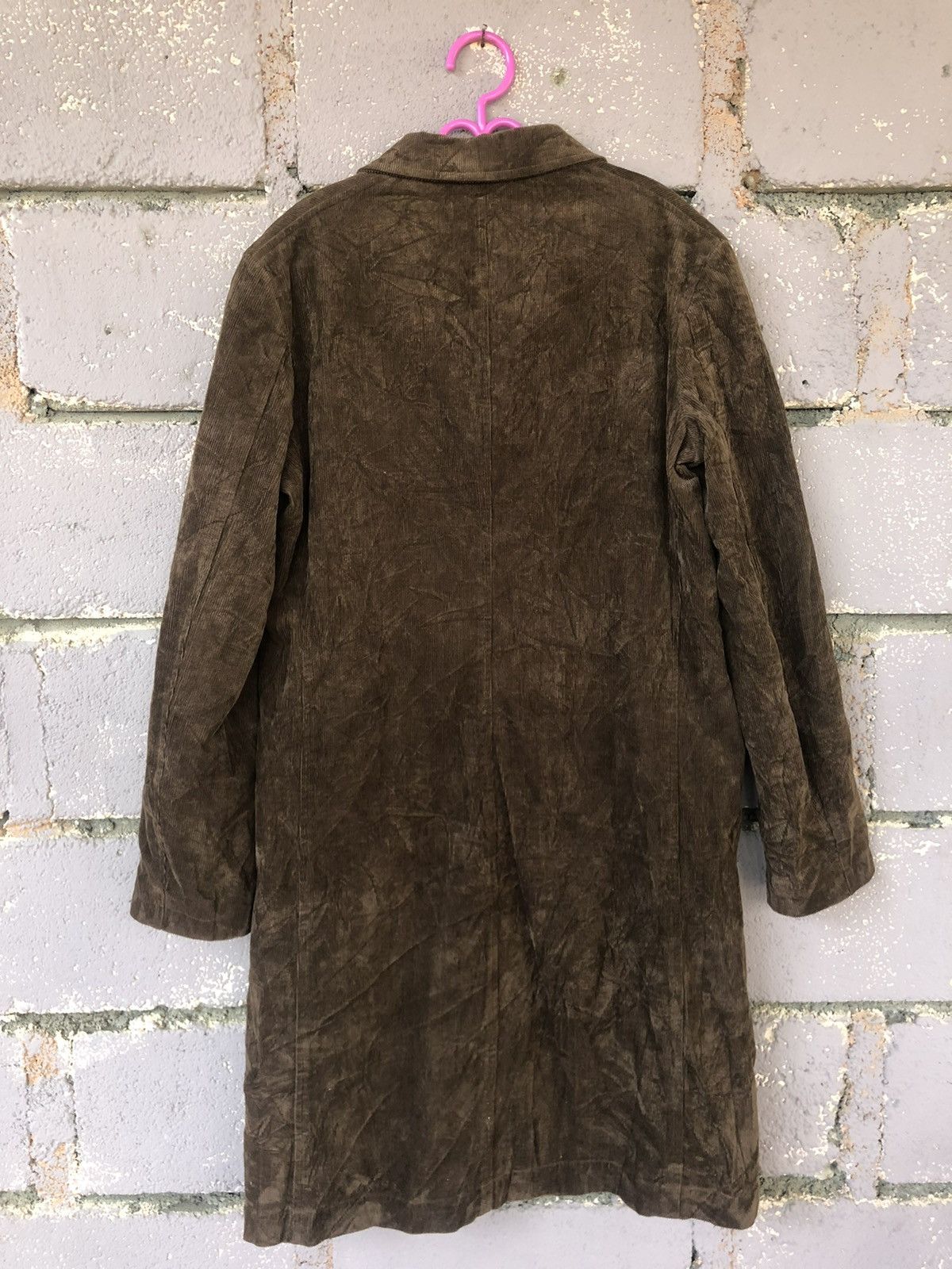 Yohji Yamamoto Vintage WXYZ Y’s YOHJI YAMAMOTO Corduroy Trench Coat Jacket Size US S / EU 44-46 / 1 - 7 Thumbnail