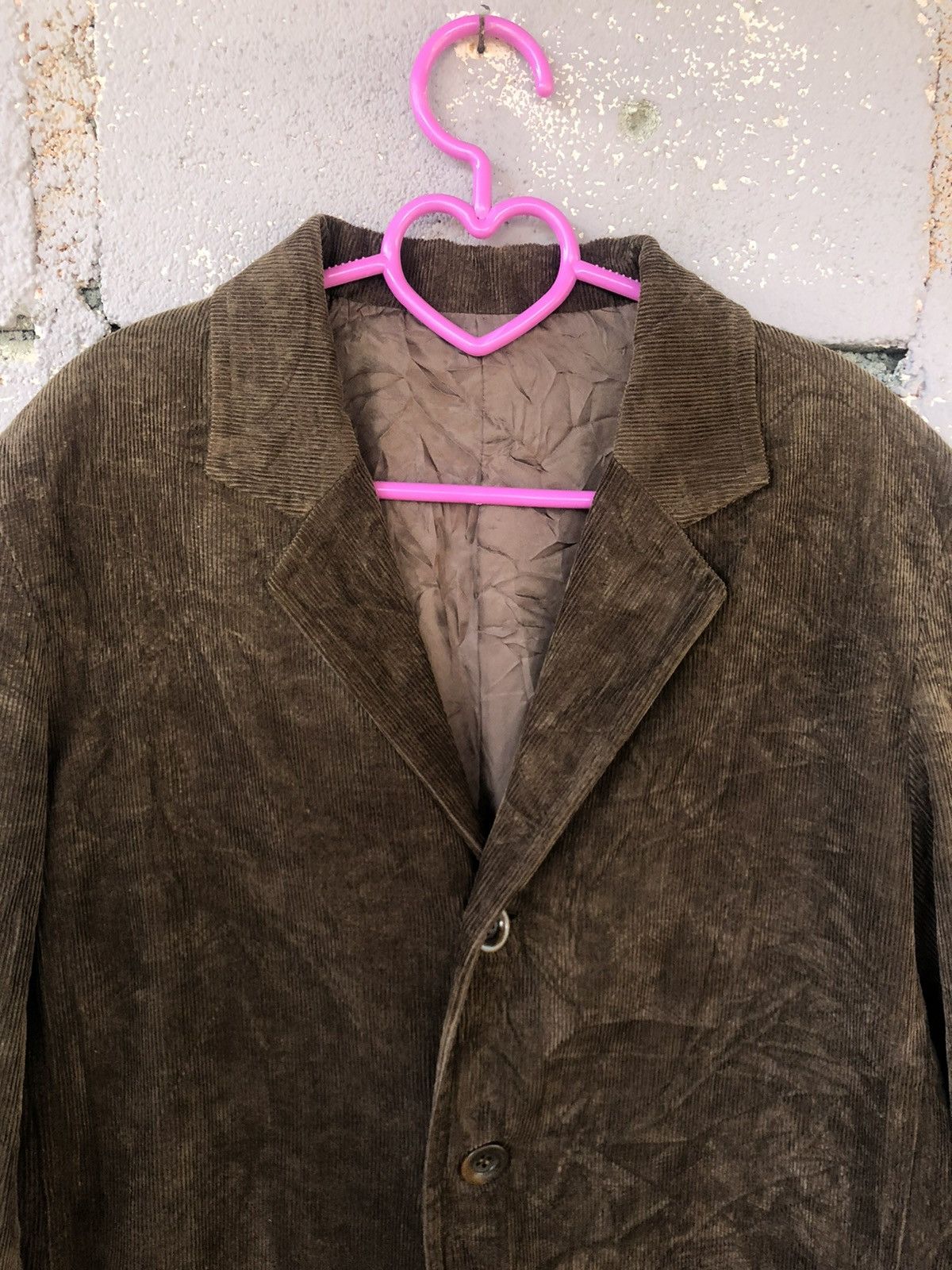 Yohji Yamamoto Vintage WXYZ Y’s YOHJI YAMAMOTO Corduroy Trench Coat Jacket Size US S / EU 44-46 / 1 - 2 Thumbnail