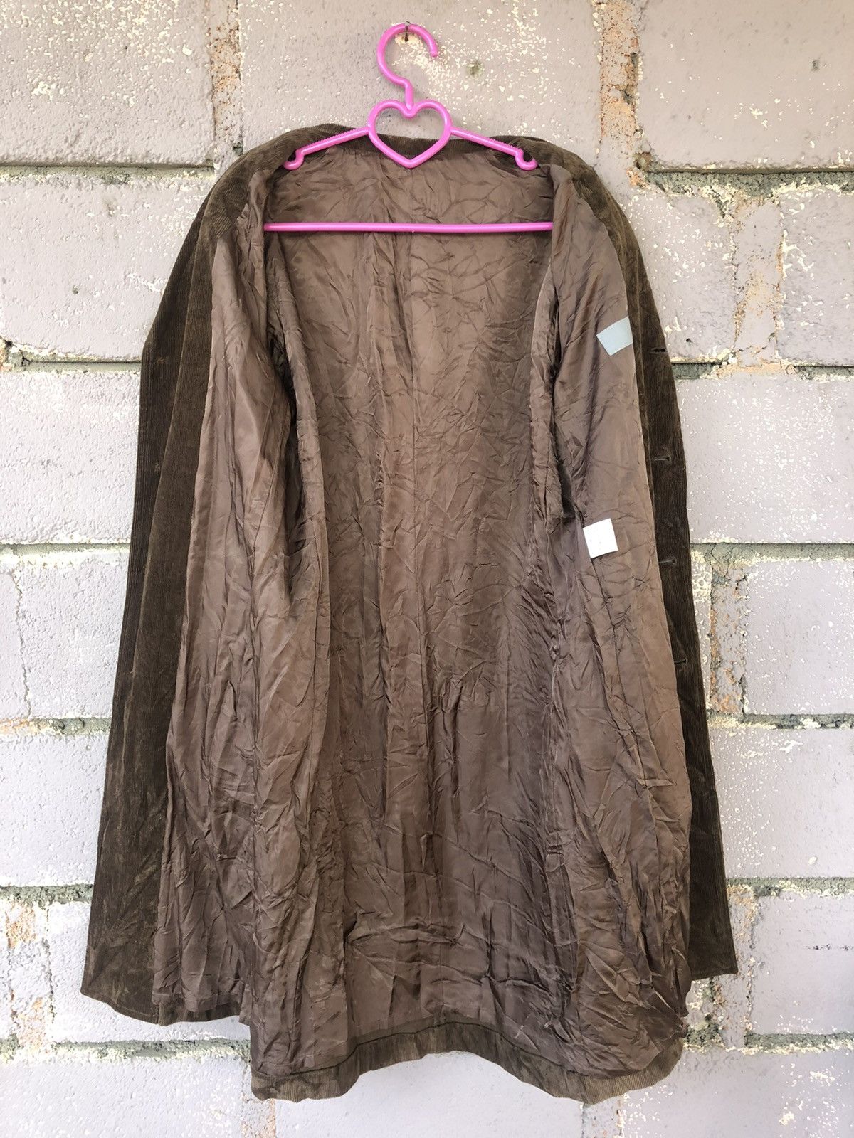 Yohji Yamamoto Vintage WXYZ Y’s YOHJI YAMAMOTO Corduroy Trench Coat Jacket Size US S / EU 44-46 / 1 - 3 Thumbnail