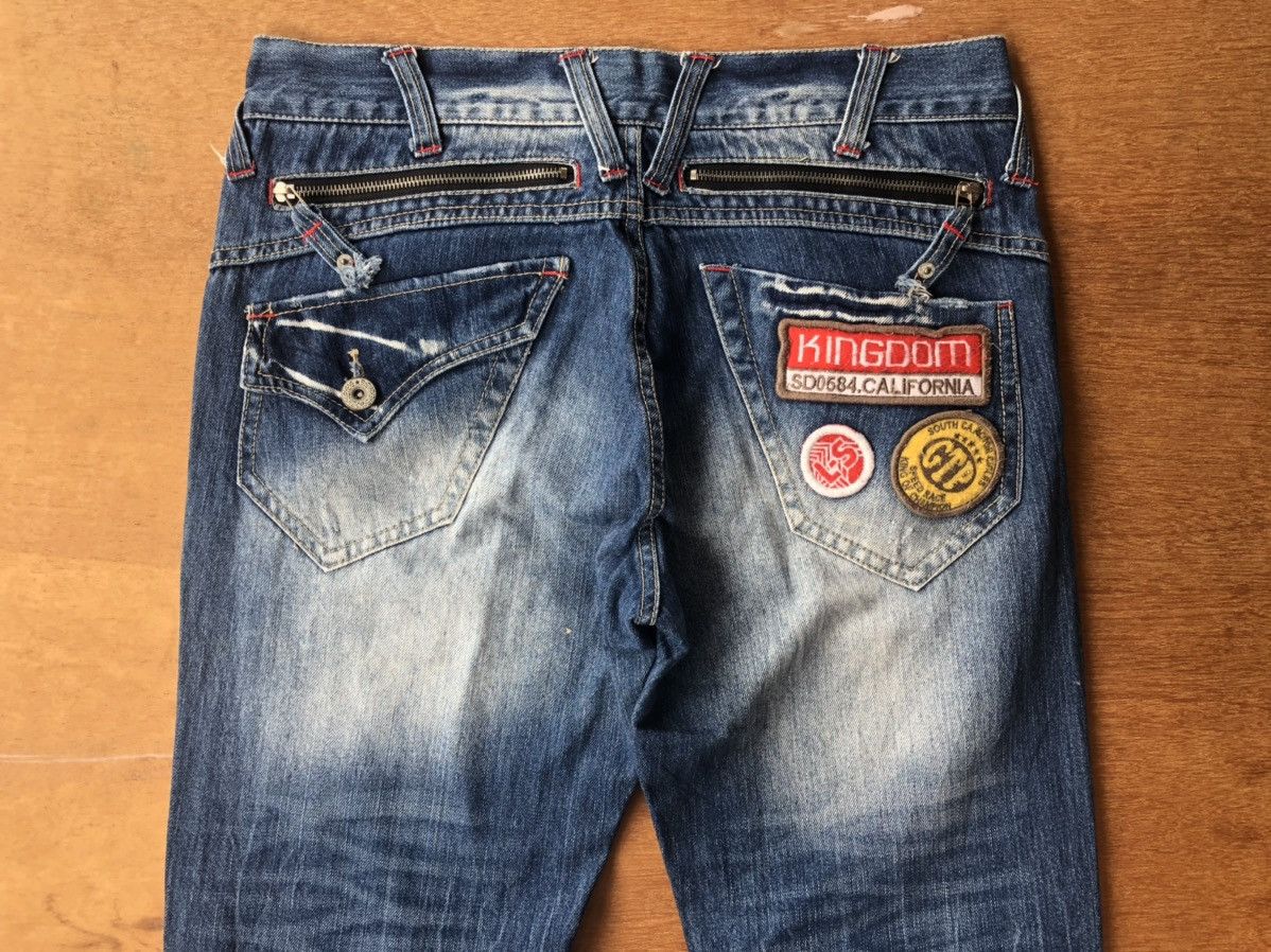 Lucky Brand LUCKY STORE denim jeans patchwork Size US 34 / EU 50 - 4 Thumbnail