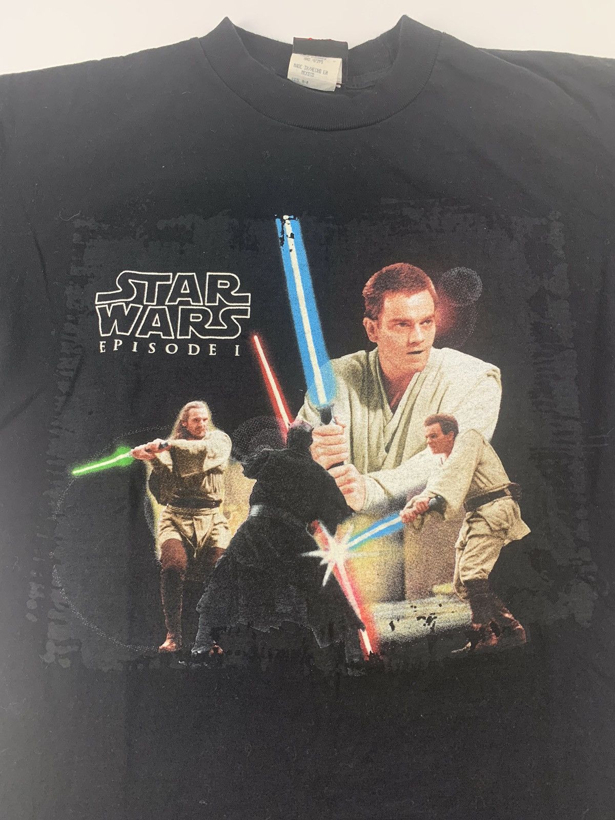 Star Wars × Vintage Vintage Star Wars Episode 1 Movie Shirt Size US M / EU 48-50 / 2 - 1 Thumbnail