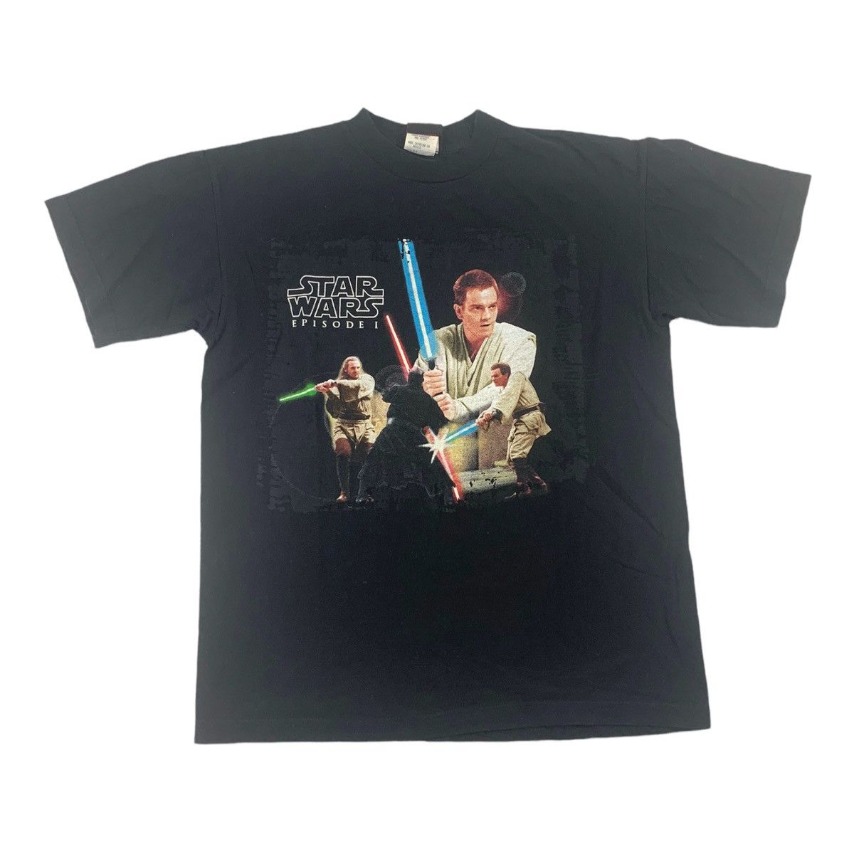 Star Wars × Vintage Vintage Star Wars Episode 1 Movie Shirt Size US M / EU 48-50 / 2 - 2 Thumbnail