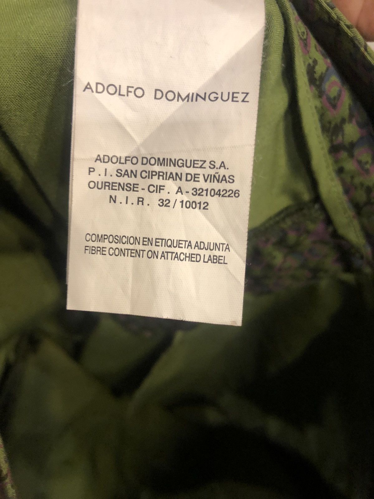 Adolfo Dominguez × Hysteric Glamour Hysteric Glamour Adolfo Dominguez peacock style Size US 31 - 12 Thumbnail