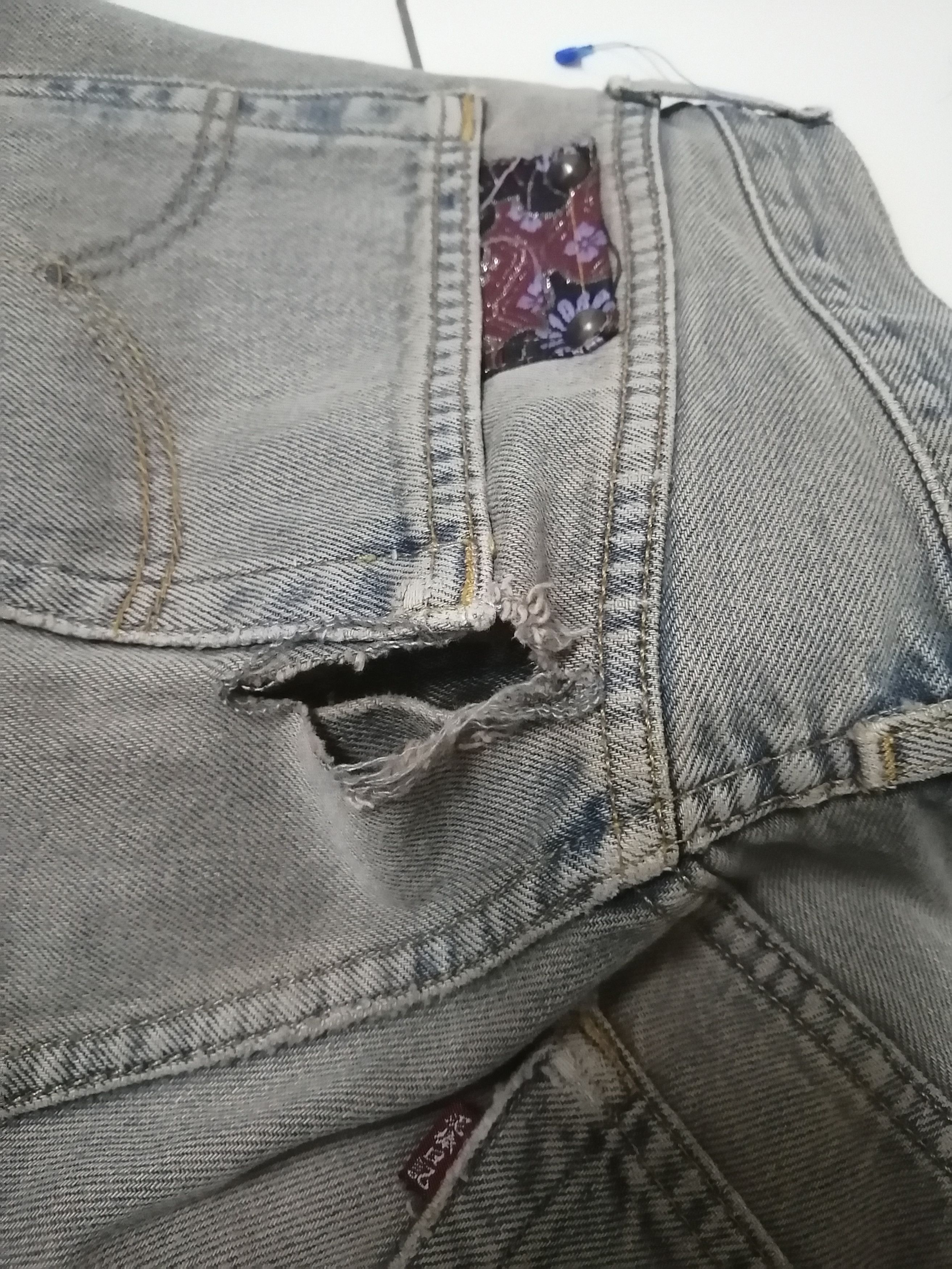 Japanese Brand GEMSTONE Japanese Distressed Jeans Size US 31 - 10 Thumbnail