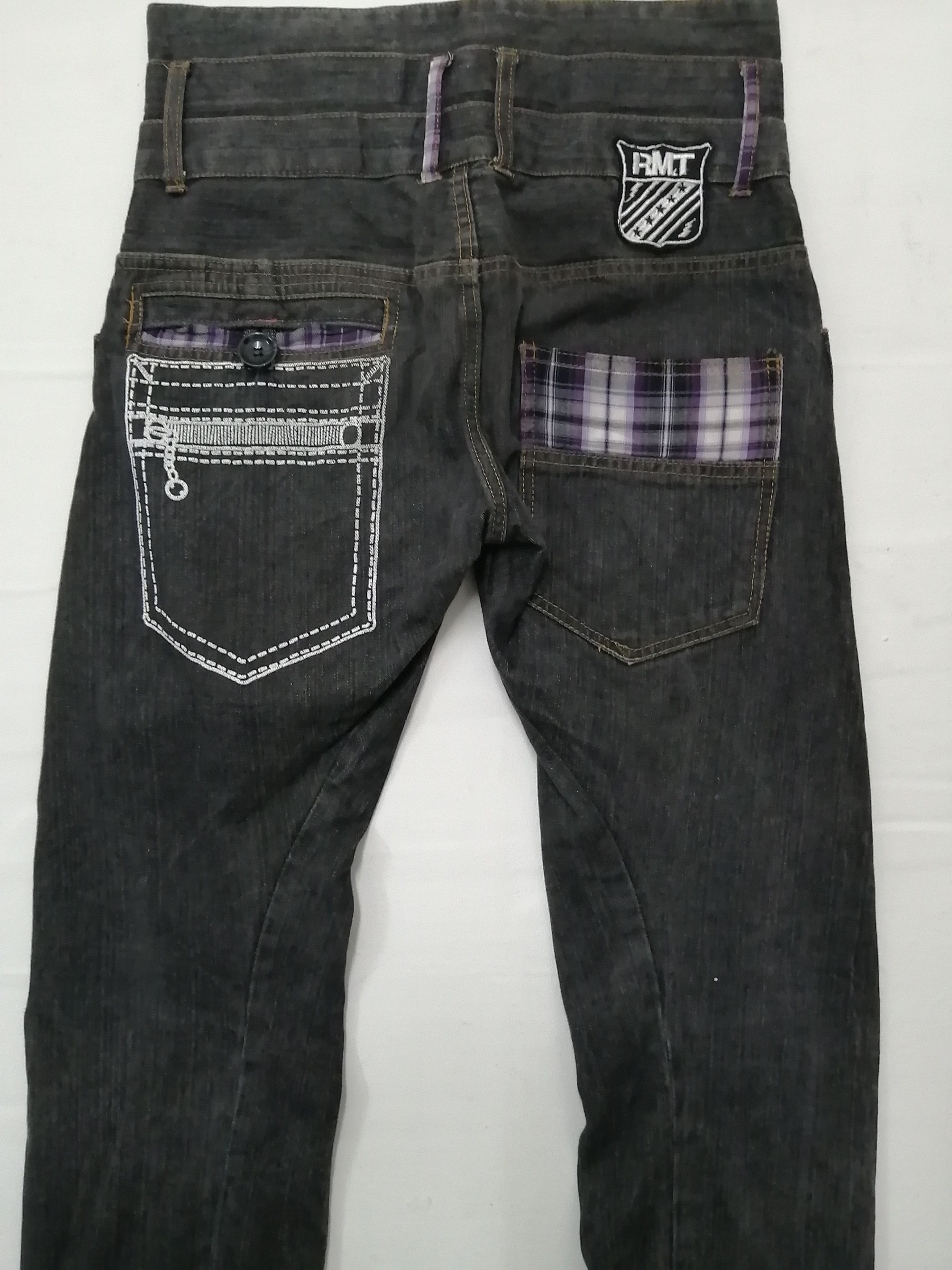 Japanese Brand RIMASTER Triple Waist Pocket Jeans Size US 33 - 5 Thumbnail