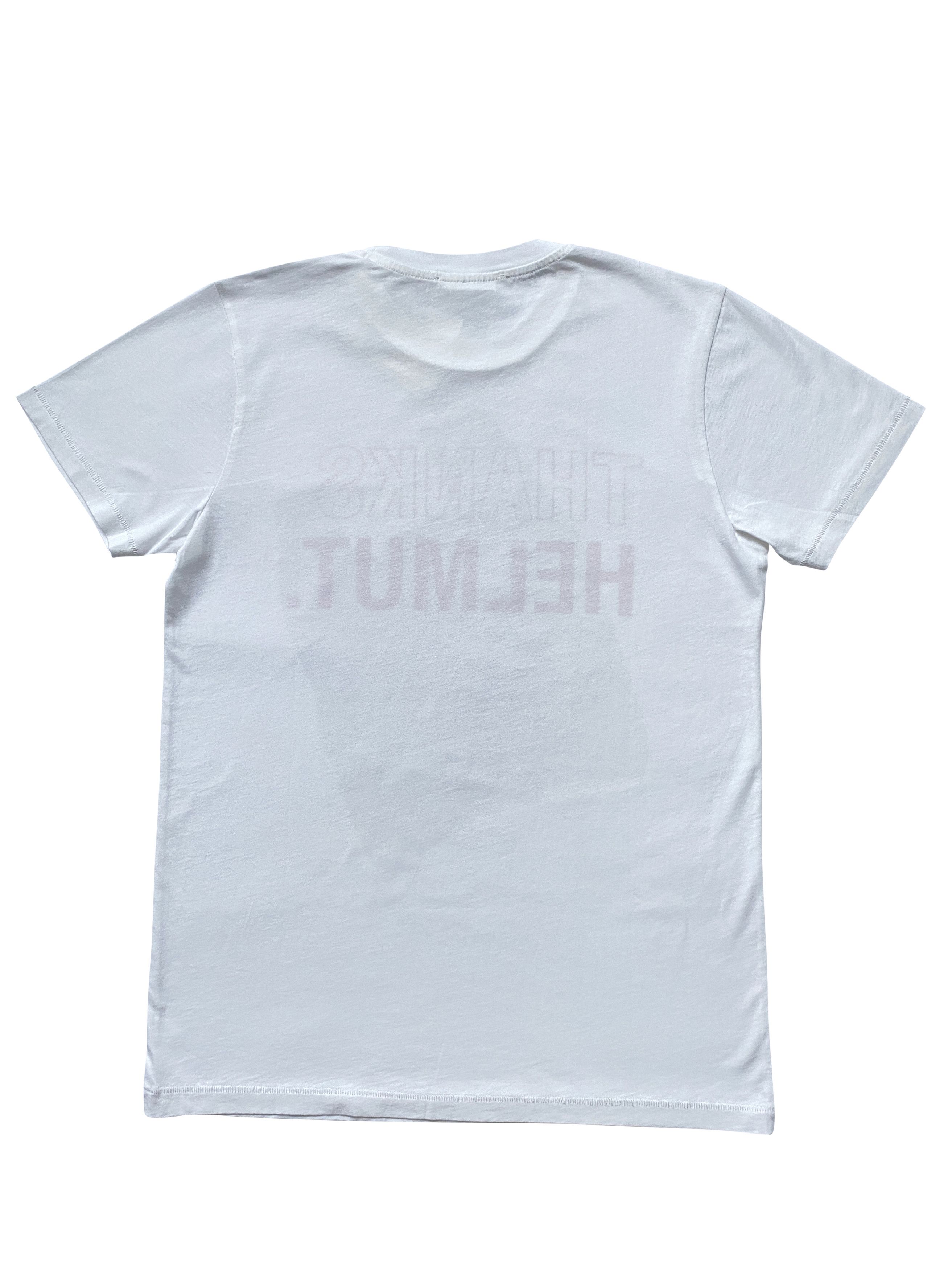 Helmut Lang ⚡️QUICK SALE⚡️Helmut Lang Thanks Helmut White Tshirt Size US S / EU 44-46 / 1 - 2 Thumbnail