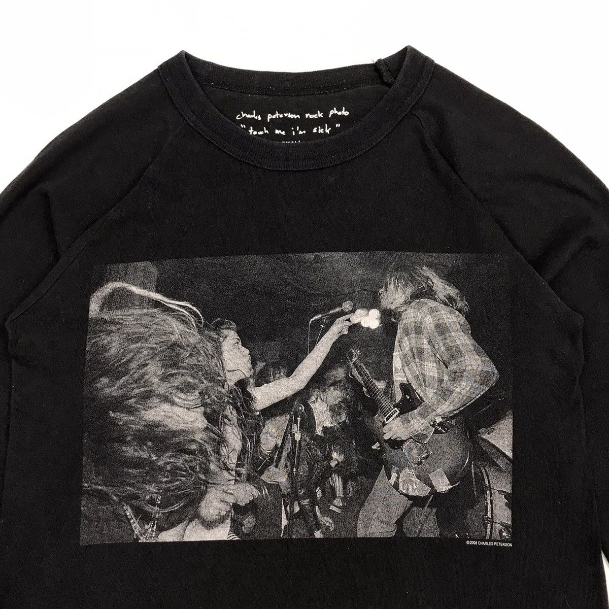 Band Tees × Nirvana Rare KURT COBAIN NIRVANA photograph by charles peterson 3Q Size US S / EU 44-46 / 1 - 2 Thumbnail