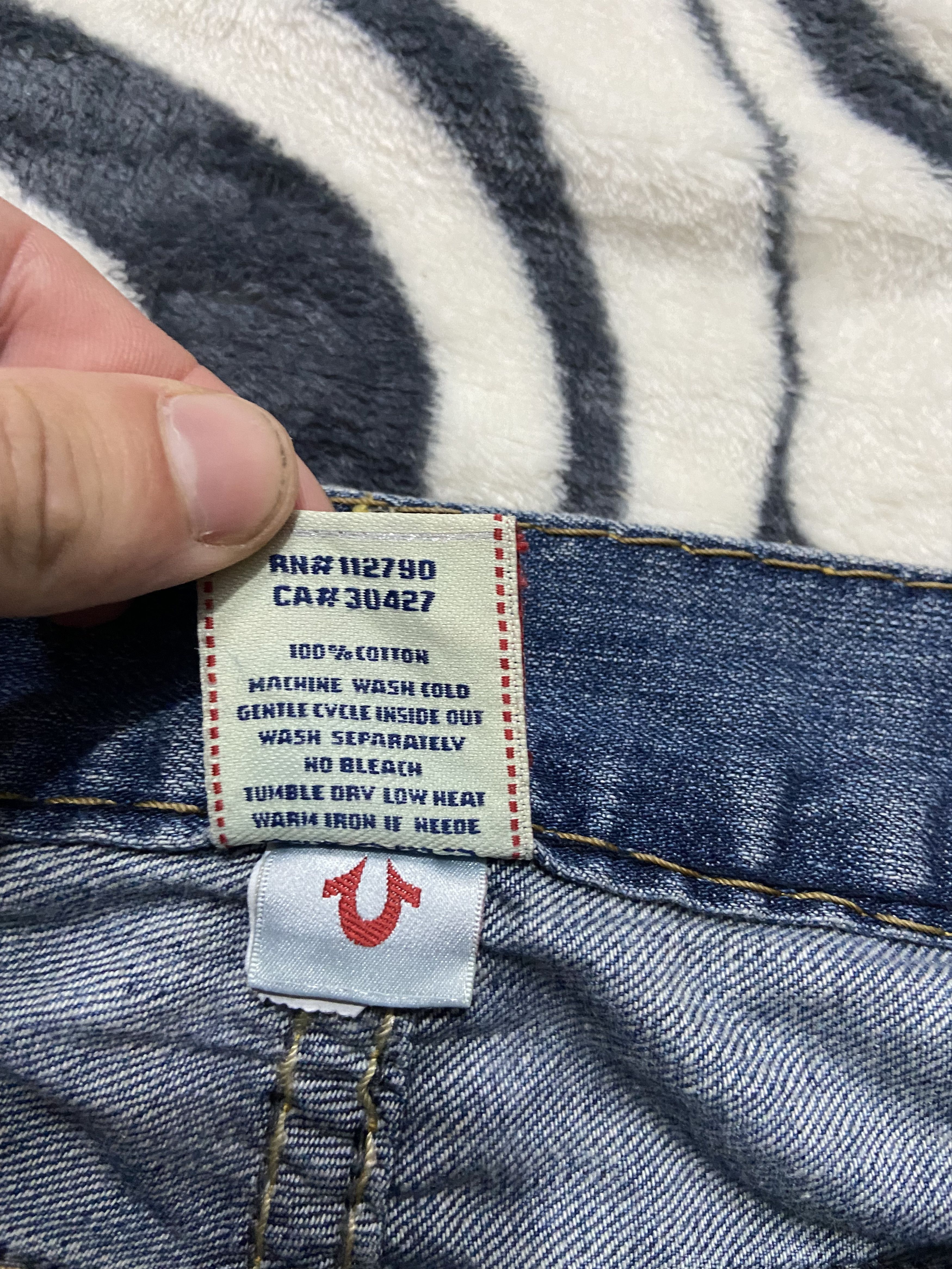 True Religion True Religion Mens Denim Pants Jeans Size US 33 - 6 Thumbnail