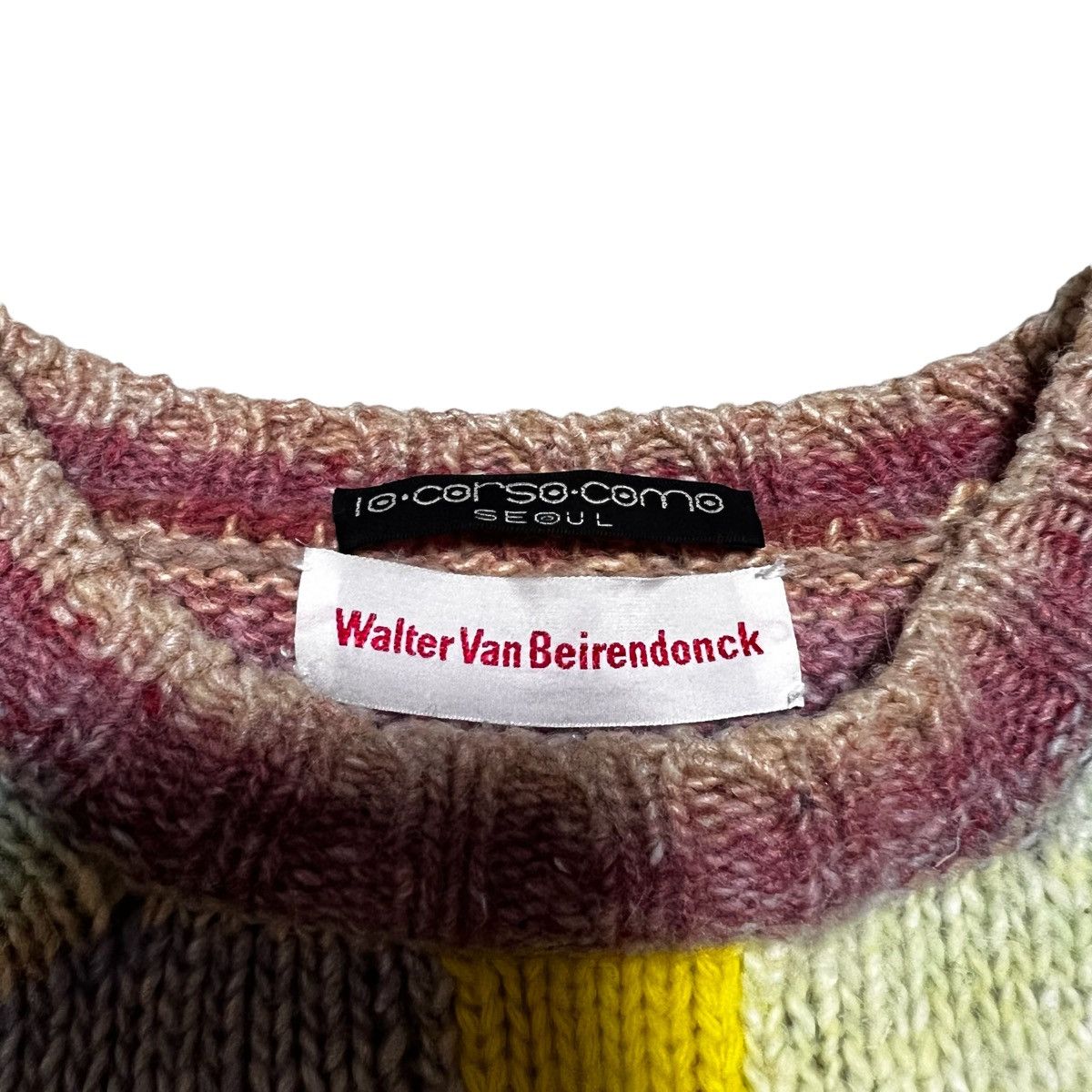 W&LT × Walter Van Beirendonck walter van beirendonck 2011aw knit sweater Size US M / EU 48-50 / 2 - 3 Thumbnail