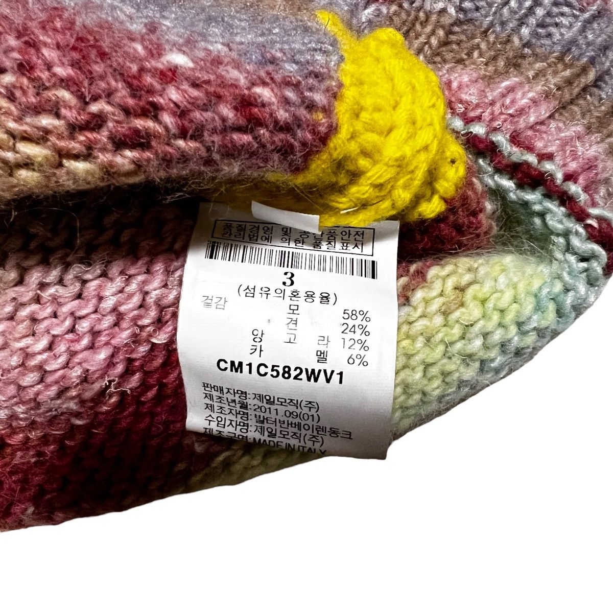 W&LT × Walter Van Beirendonck walter van beirendonck 2011aw knit sweater Size US M / EU 48-50 / 2 - 5 Thumbnail