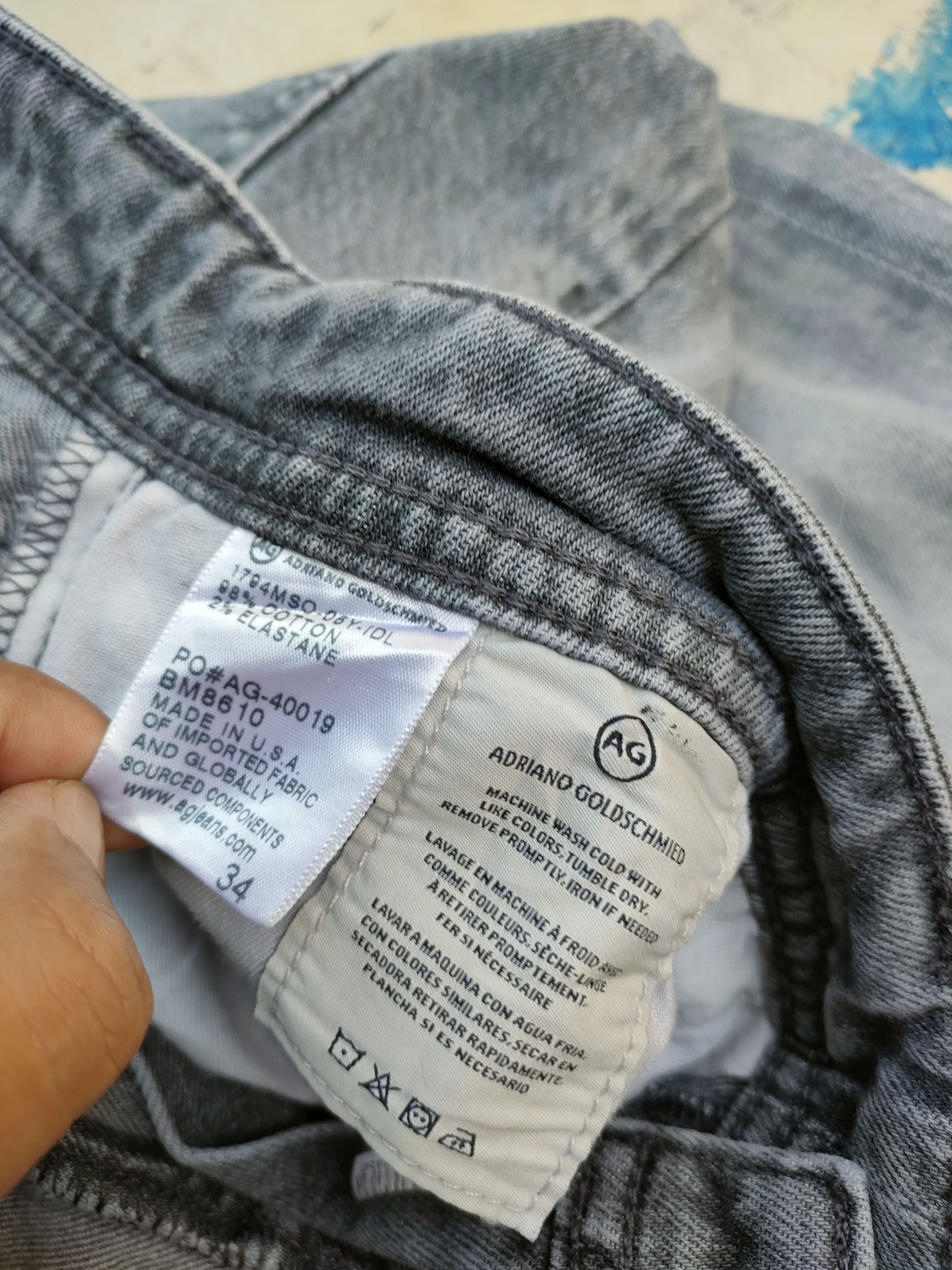 AG Adriano Goldschmied AG Adriano Goldschmied Denim Jeans Size US 33 - 3 Thumbnail