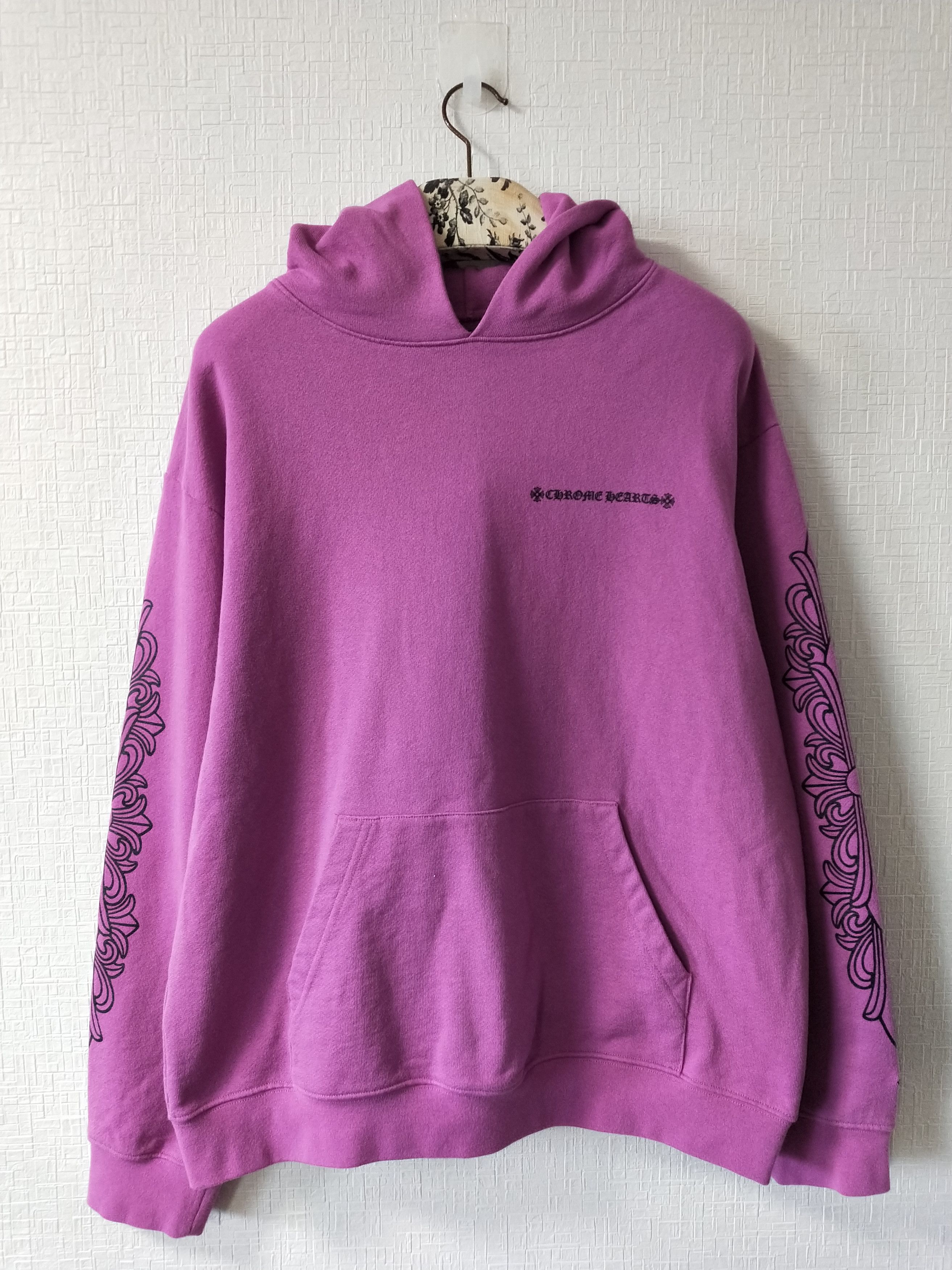 トップス CHROME HEARTS MATTY BOY 99 EYES CHOMPER Chrome Hearts Matty Boy 99 Eyes & Chomper Pullover Hoodie