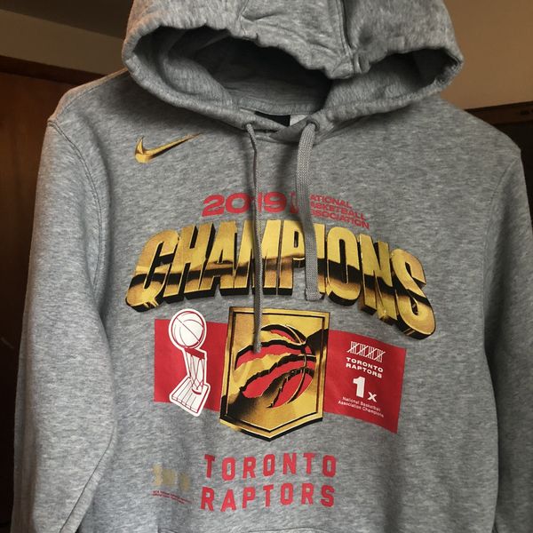 Toronto raptors best sale championship sweater