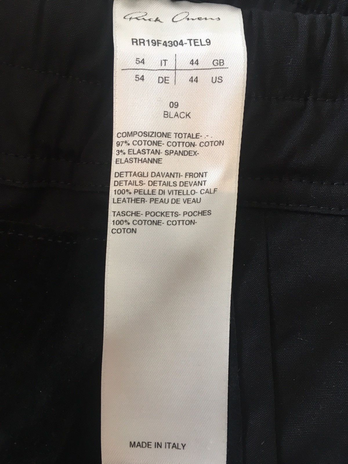Rick Owens NEW FW 🔥 LEATHER SUEDE LARRY RUNWAY JOGGER ASAP ROCKY 54it Size US 38 / EU 54 - 13 Thumbnail