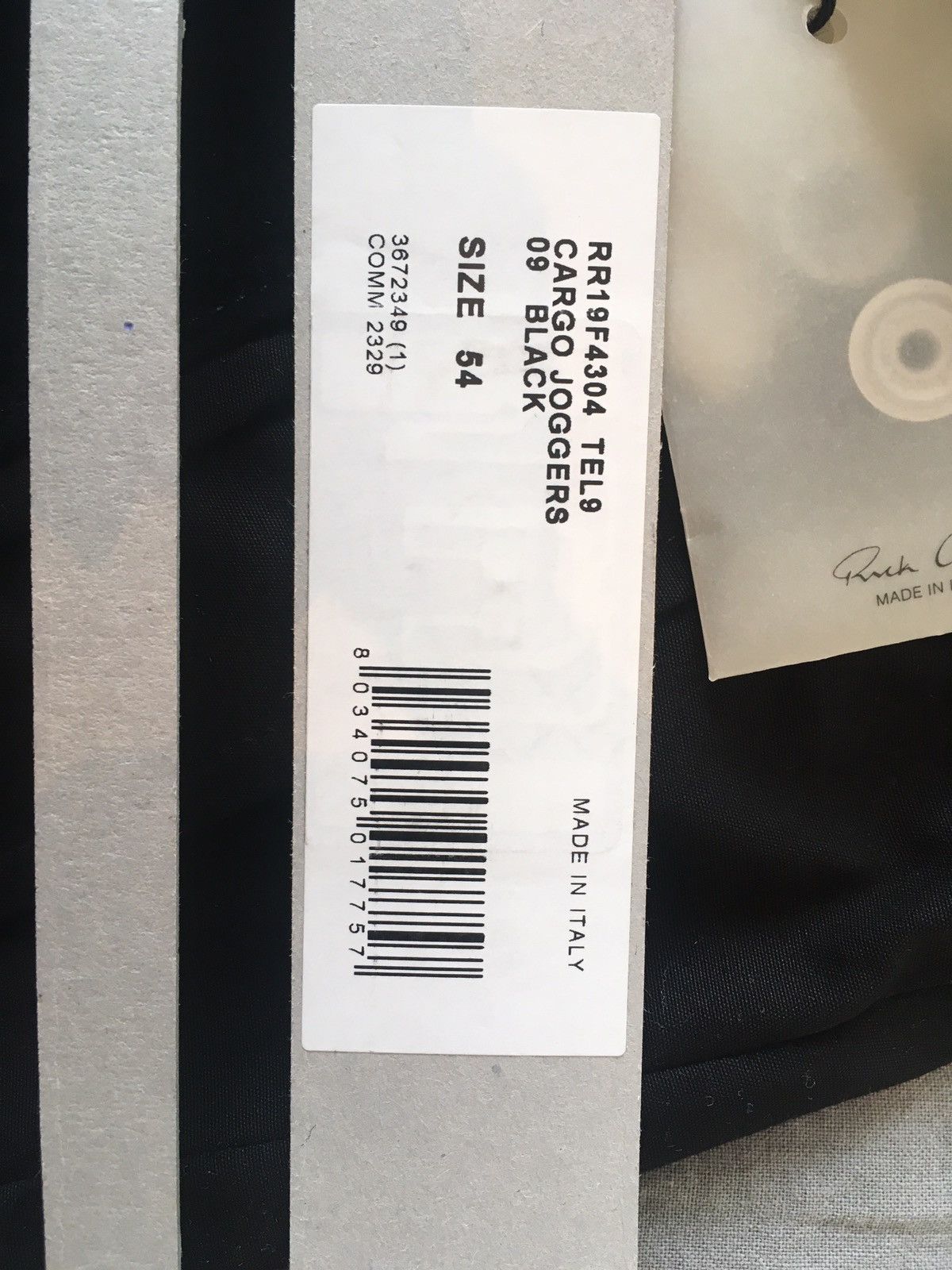 Rick Owens NEW FW 🔥 LEATHER SUEDE LARRY RUNWAY JOGGER ASAP ROCKY 54it Size US 38 / EU 54 - 16 Thumbnail